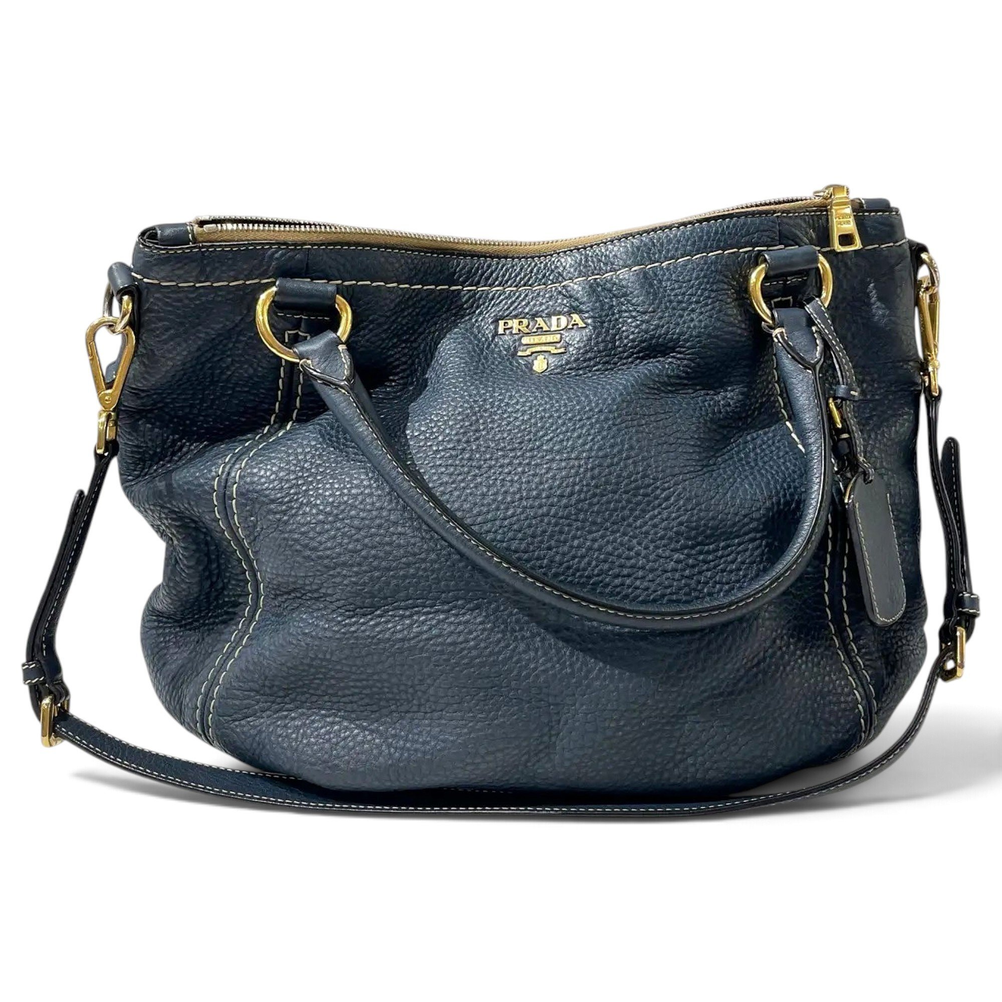 Leather handbag