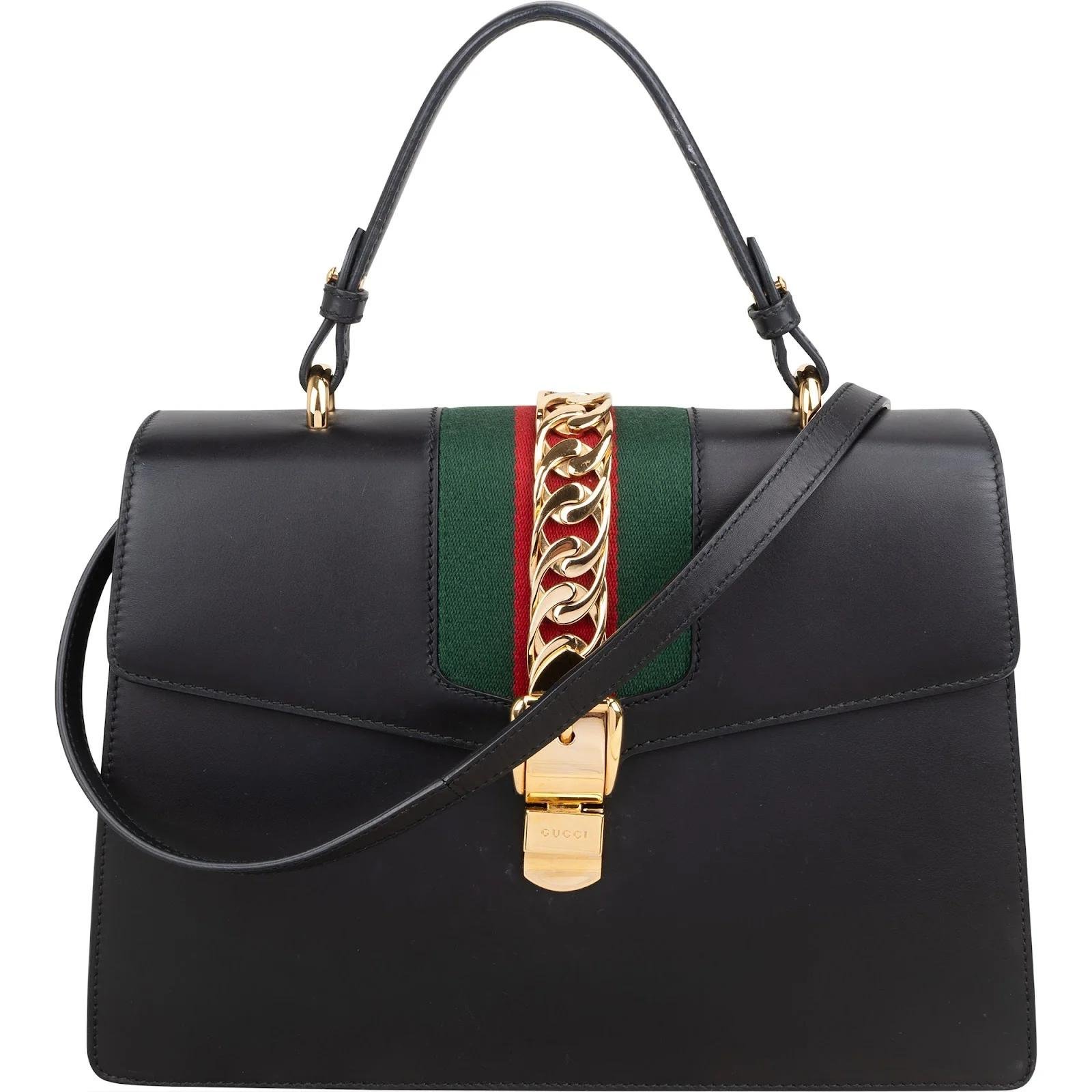 Sylvie Top Handle leather handbag