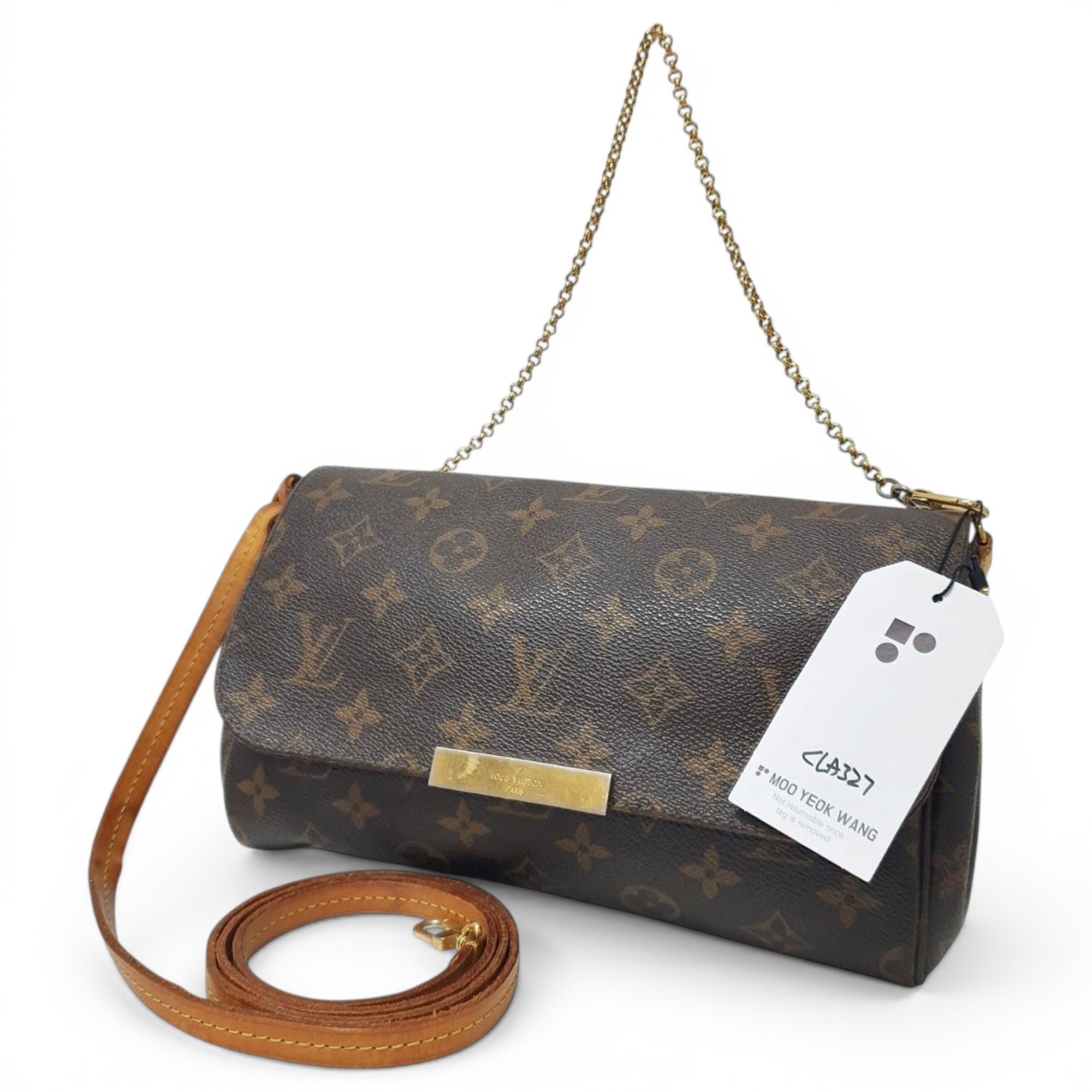 Leather handbag