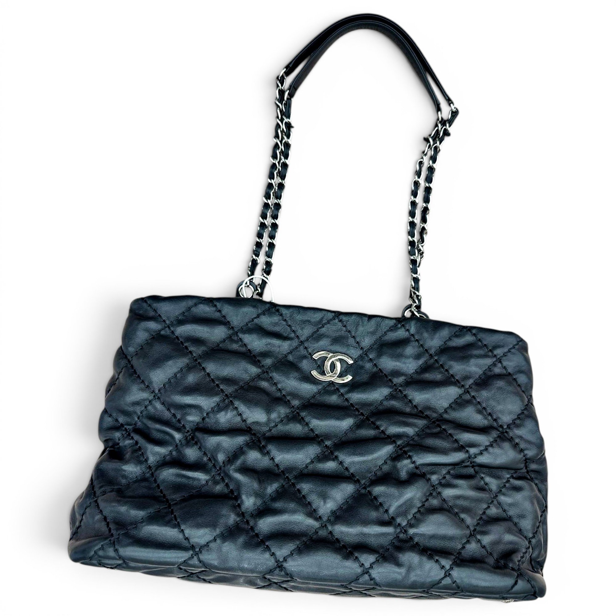 Leather tote