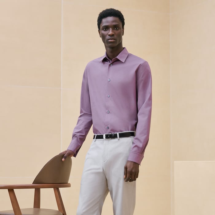 Bruyère Fitted Shirt With Louis Collar