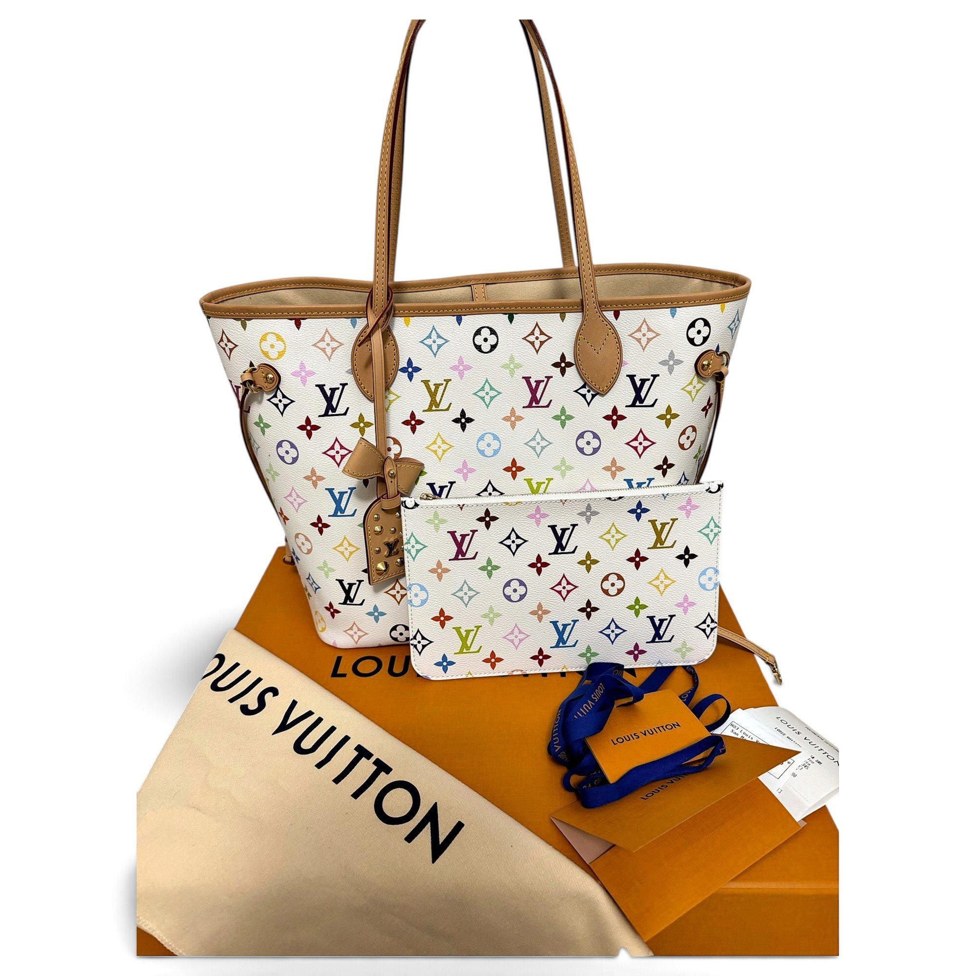 Neverfull leather tote