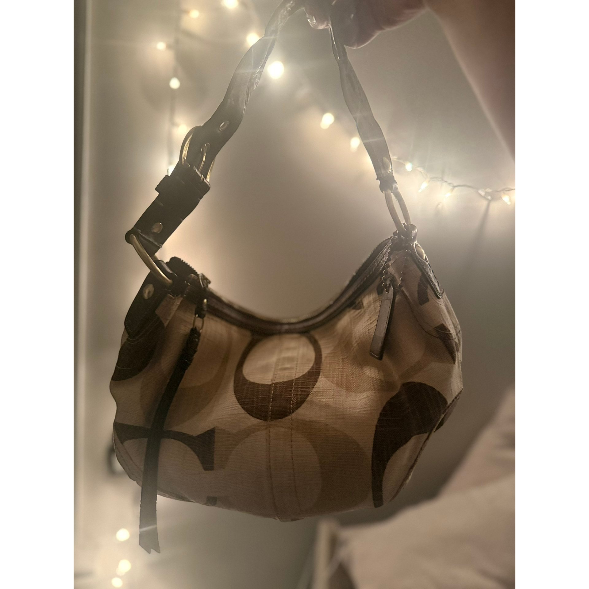 Carly linen handbag