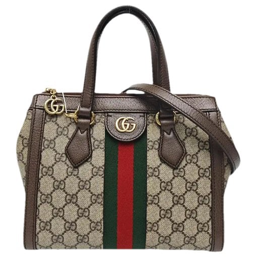 Ophidia leather handbag