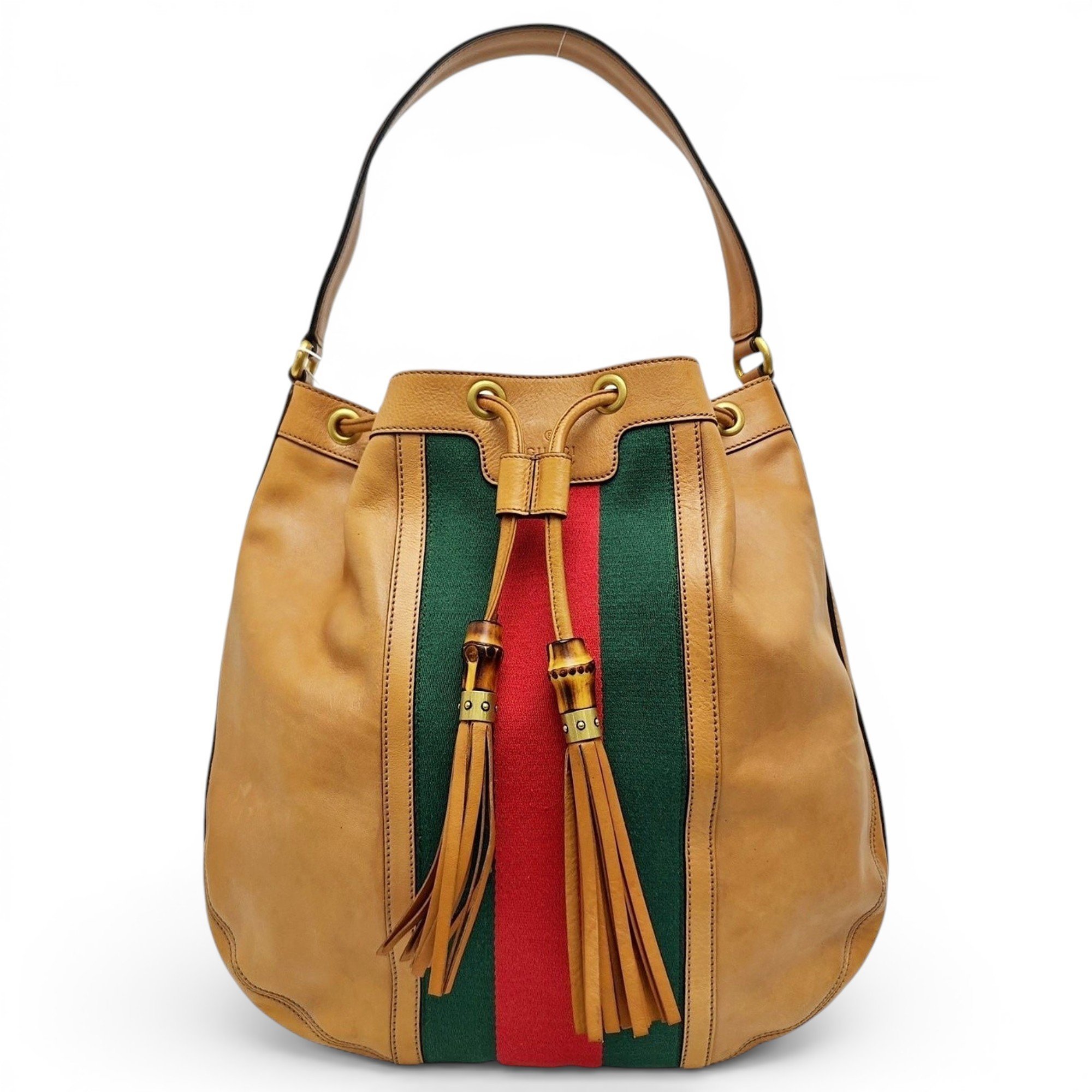 Leather handbag