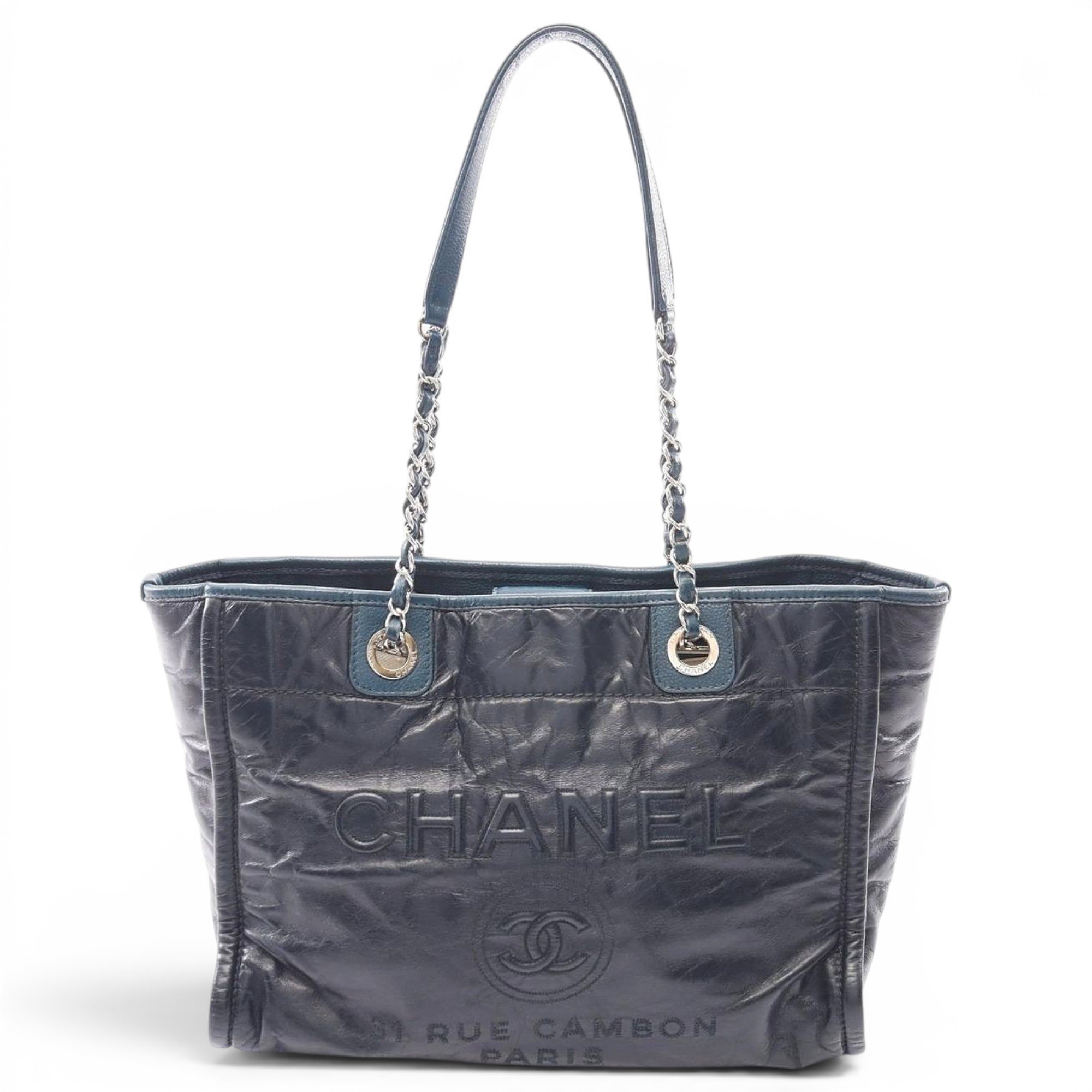 Deauville leather tote