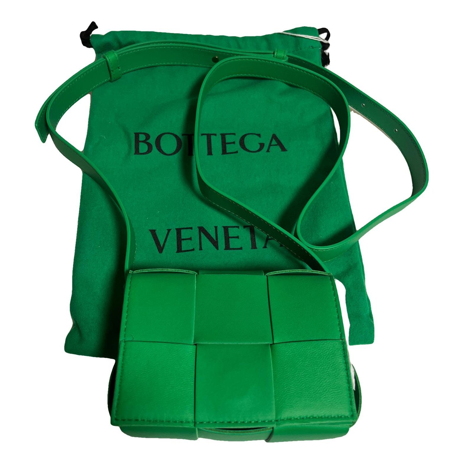 Loop leather crossbody bag