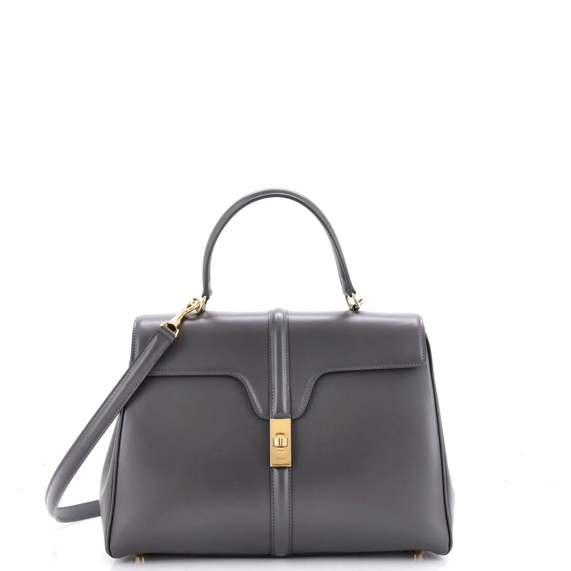 Leather handbag