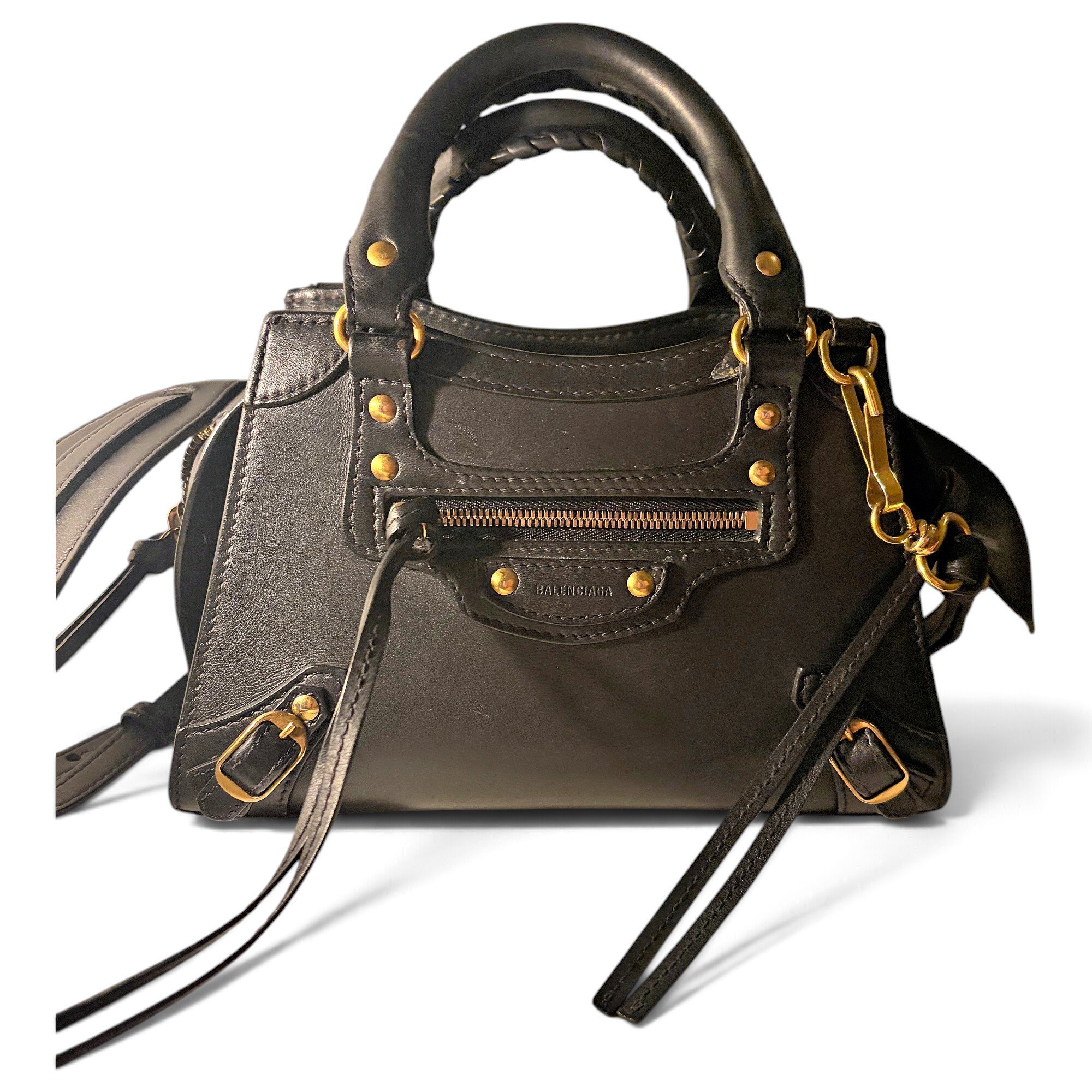 Neo Cagole City leather handbag