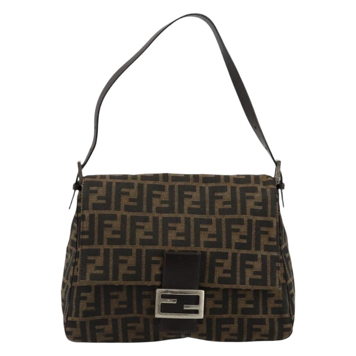 Fendi Mamma Baguette leather handbag