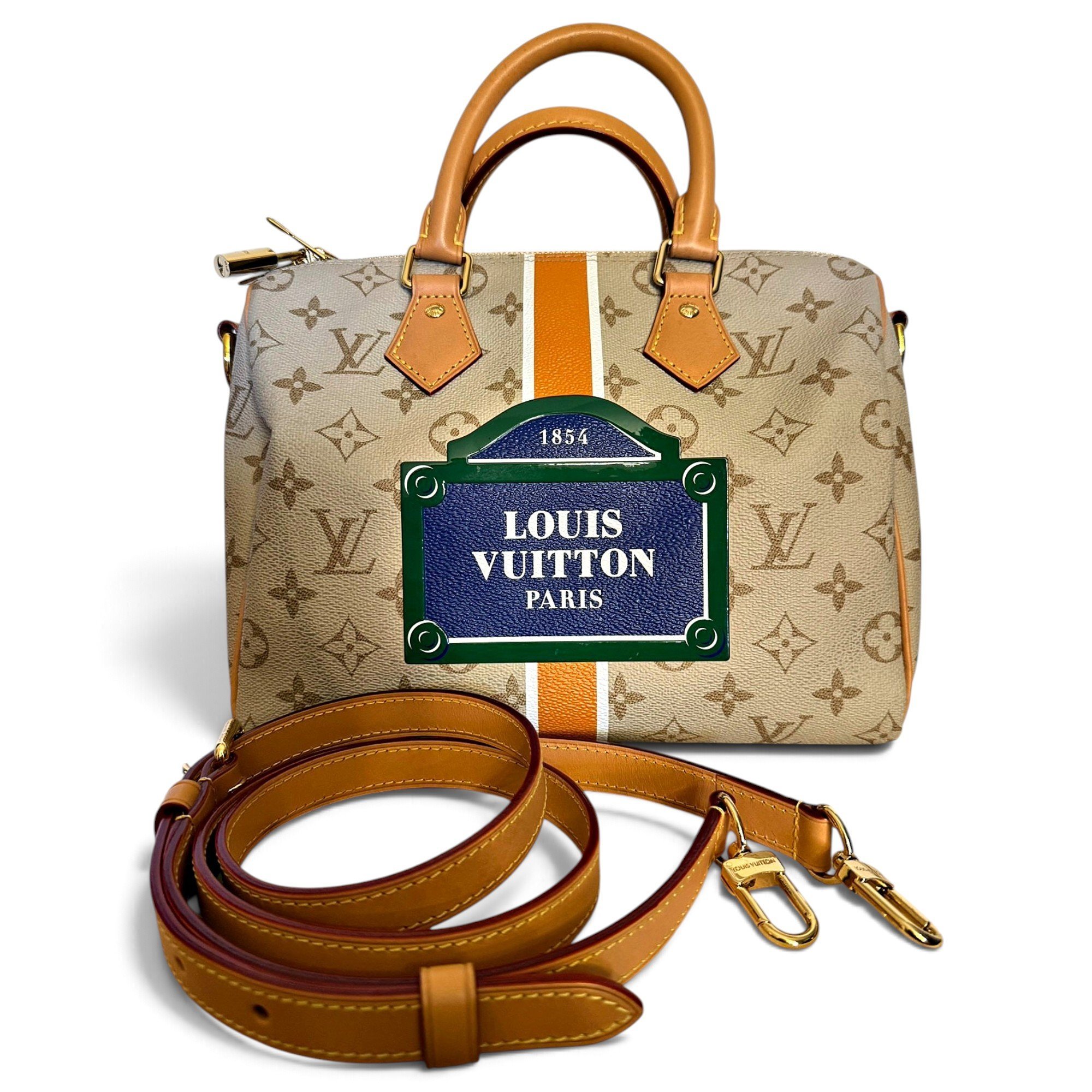 Speedy Bandoulière cloth handbag