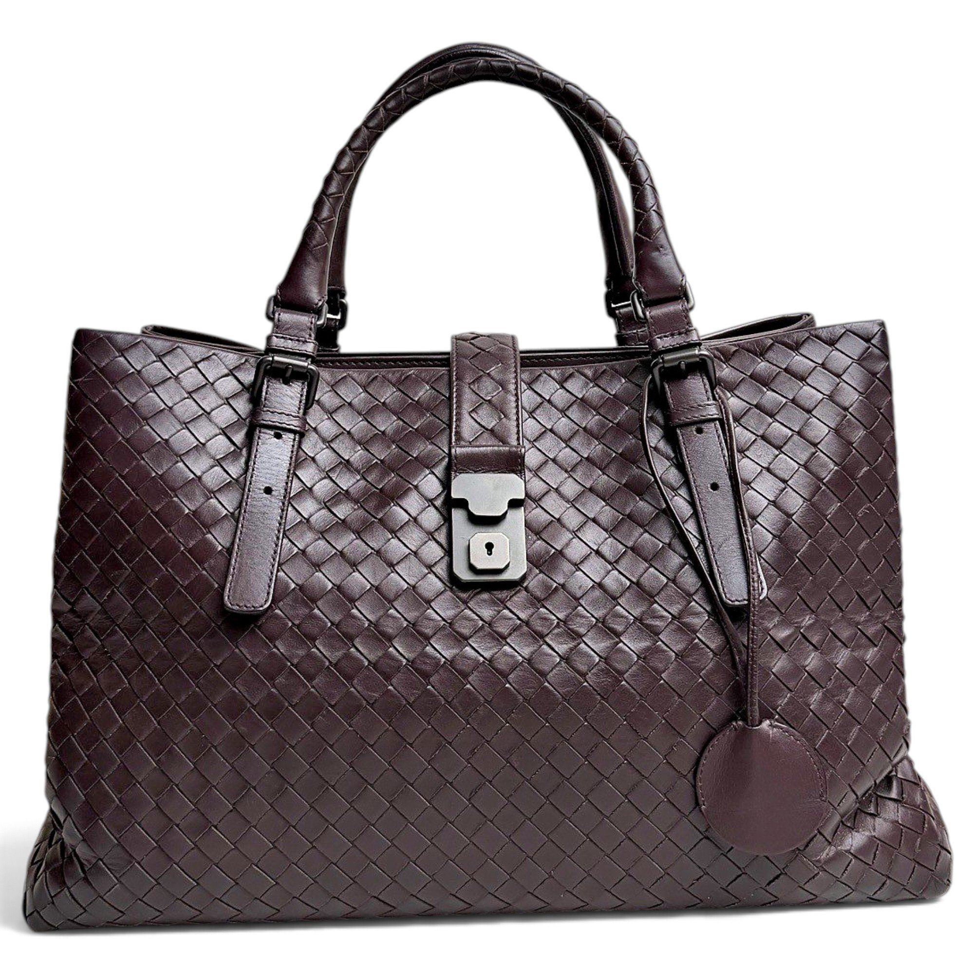 Roma leather handbag