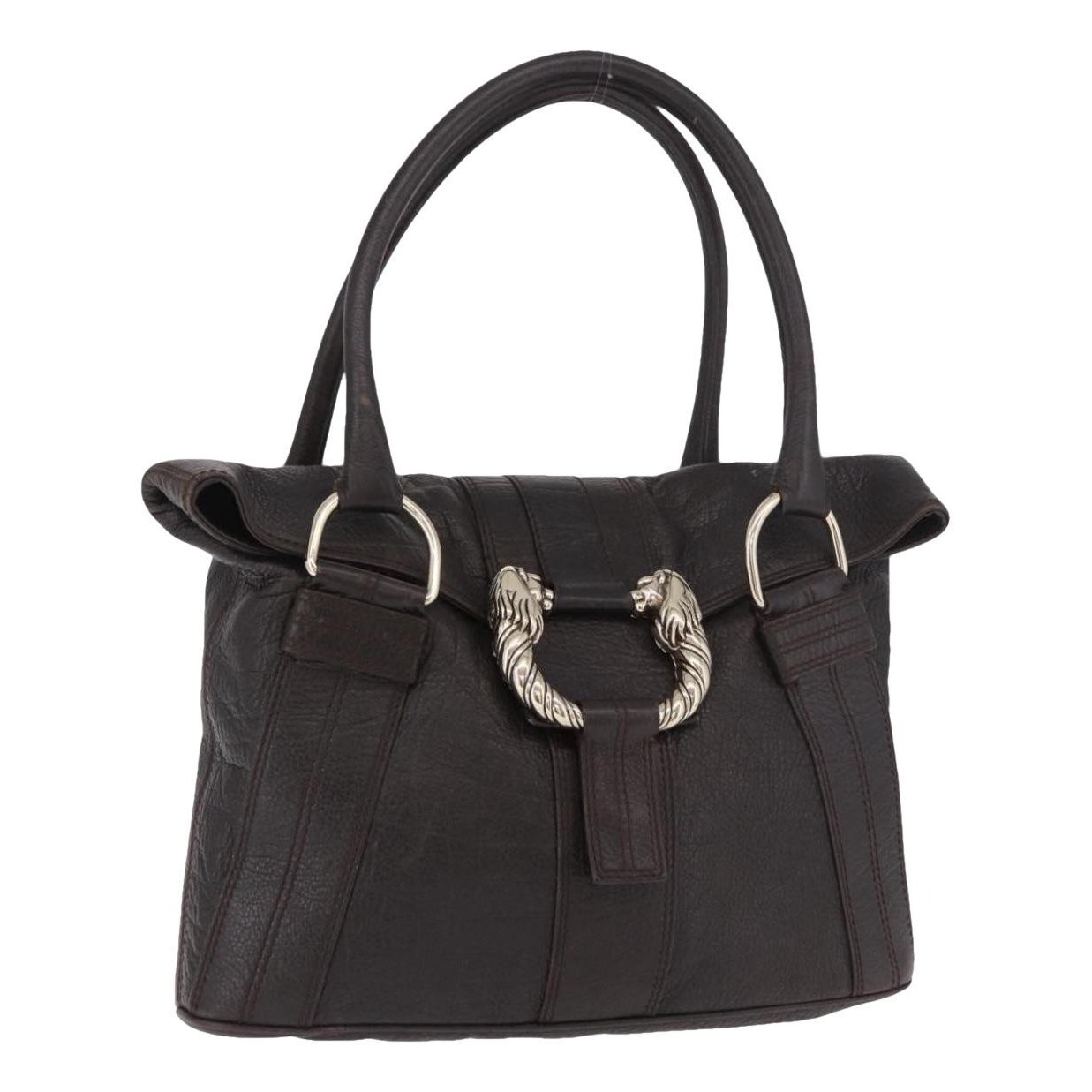 Leather tote