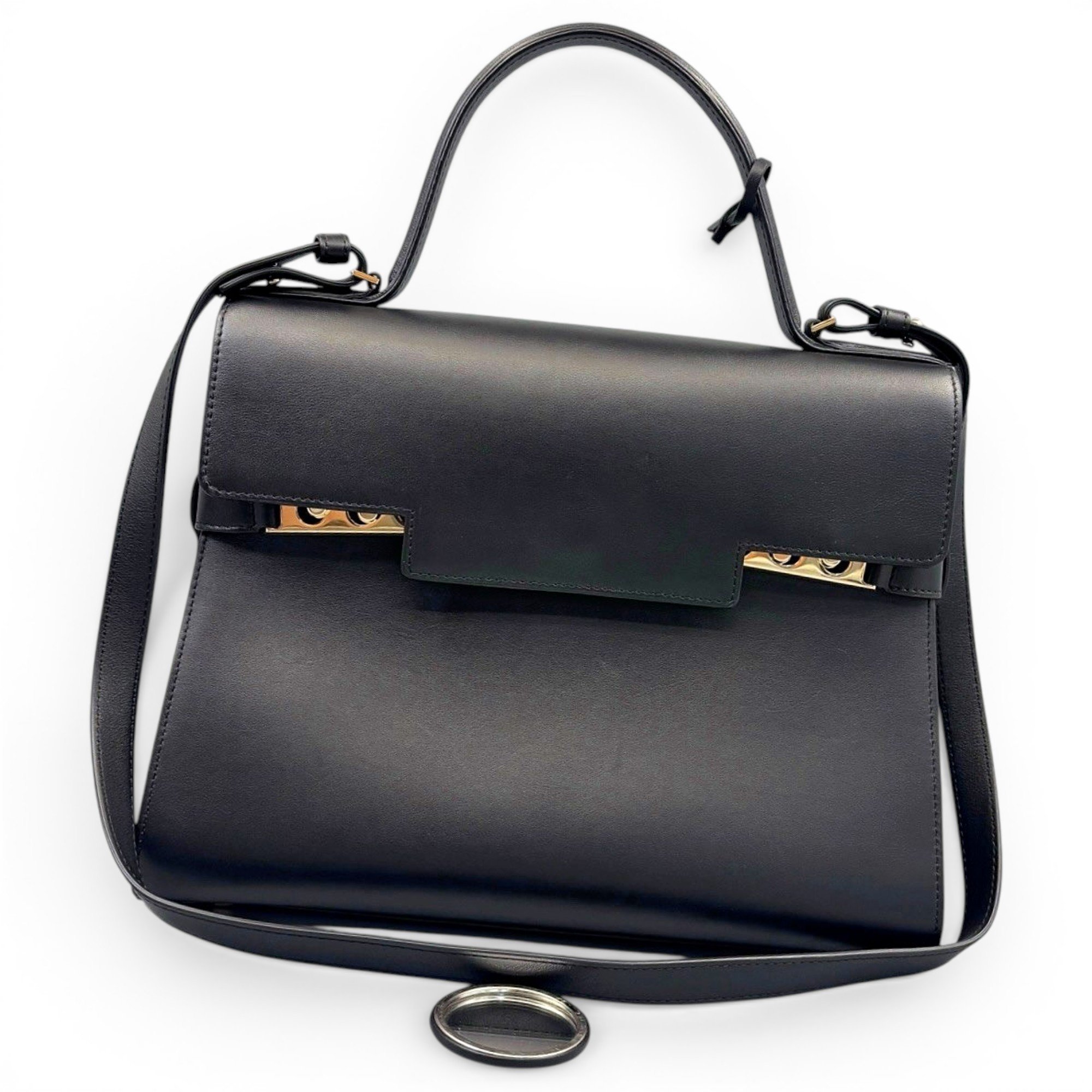 Tempête leather handbag