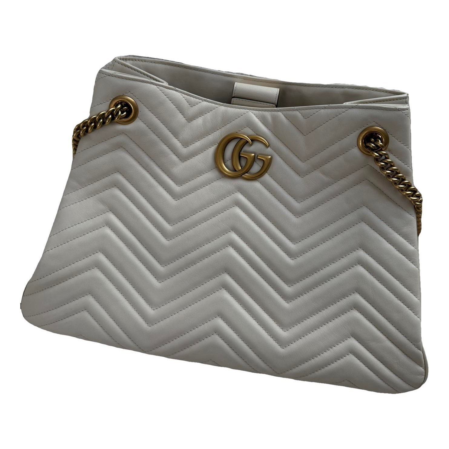 GG Marmont Chain leather tote