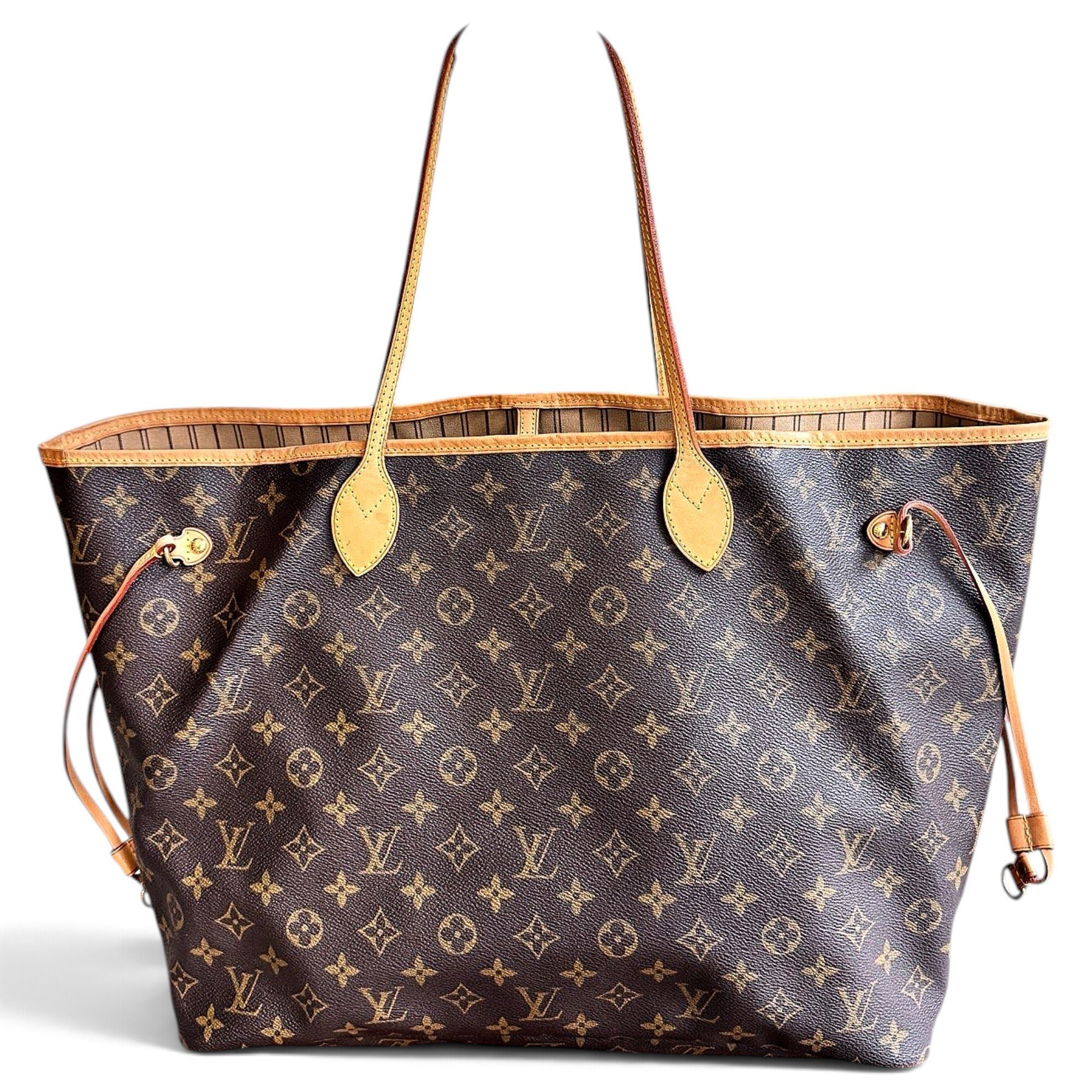 Neverfull leather tote