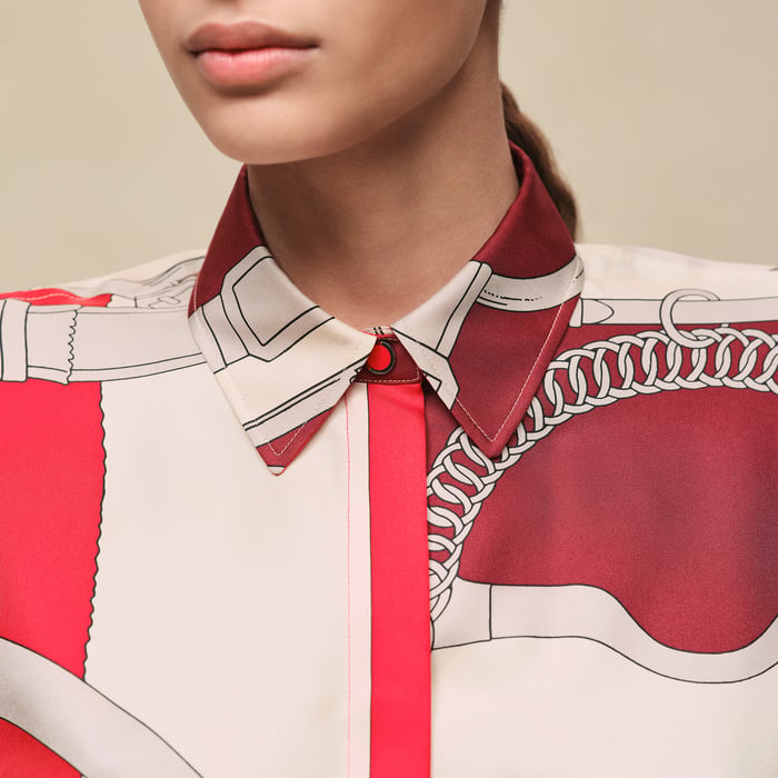 Beige Amande "Grand Manege Detail Remix" Shirt