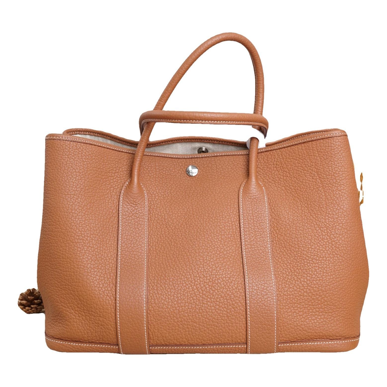 Garden Party leather tote