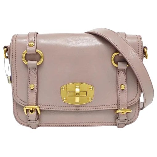 Leather crossbody bag
