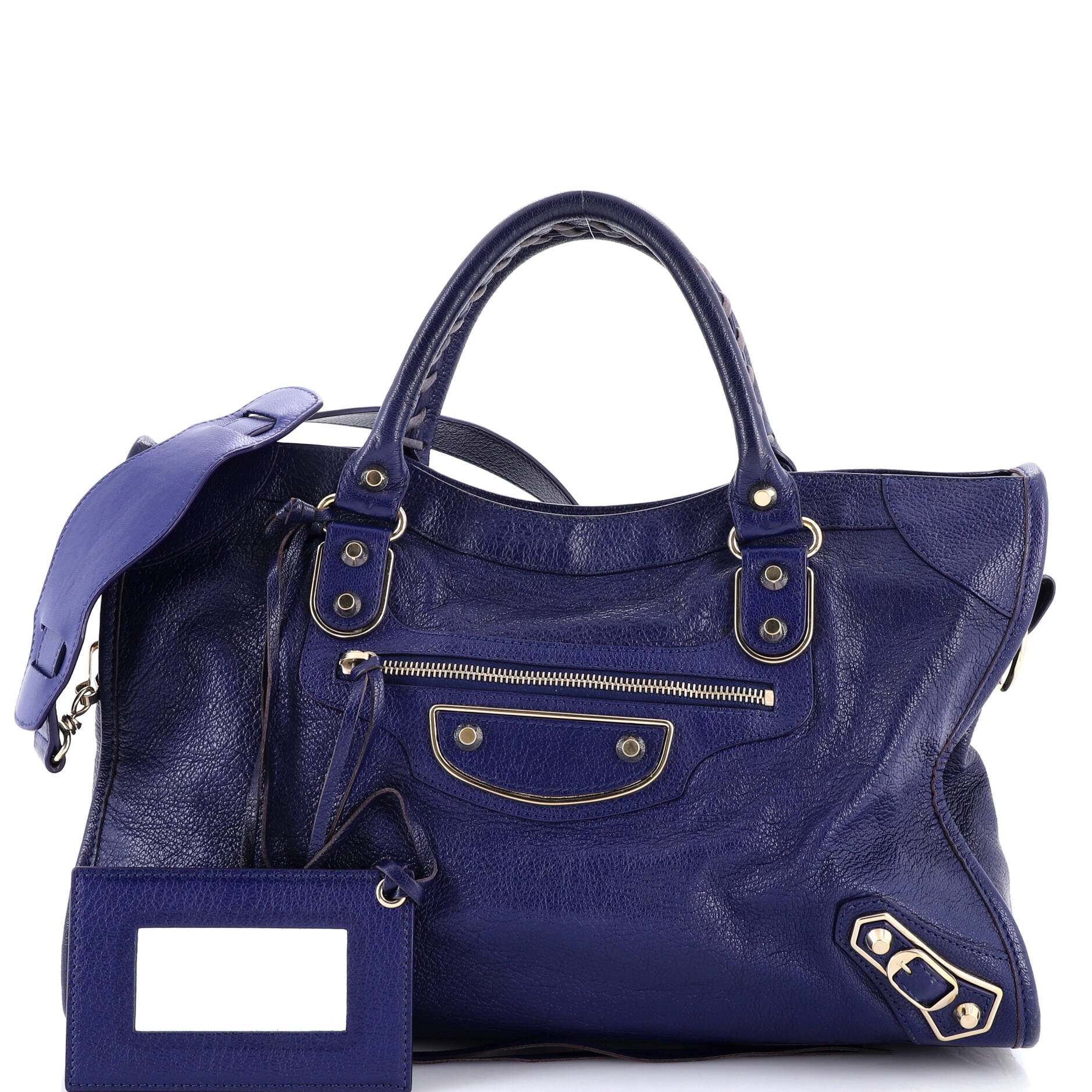 Balenciaga City Classic Metallic Edge Bag Leather Medium