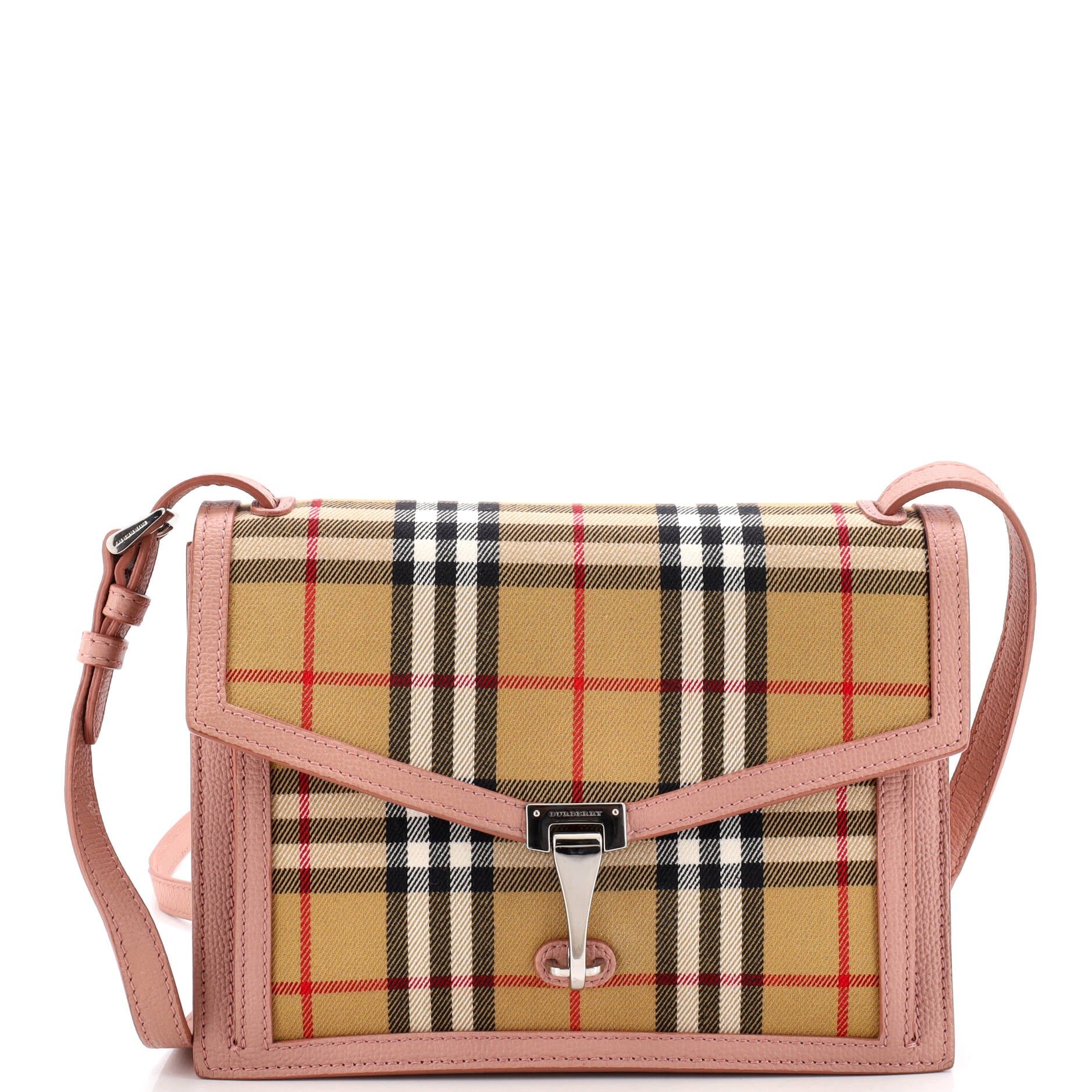 Macken Crossbody Bag Vintage Check Canvas Small