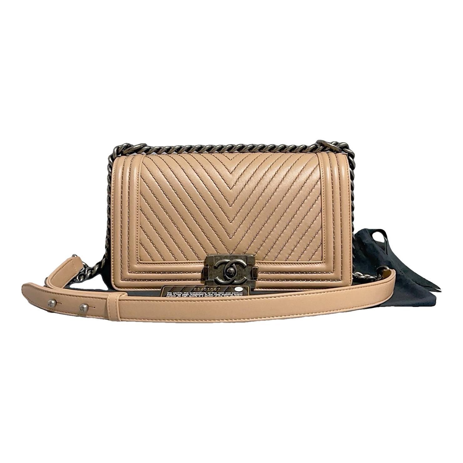 Boy leather crossbody bag