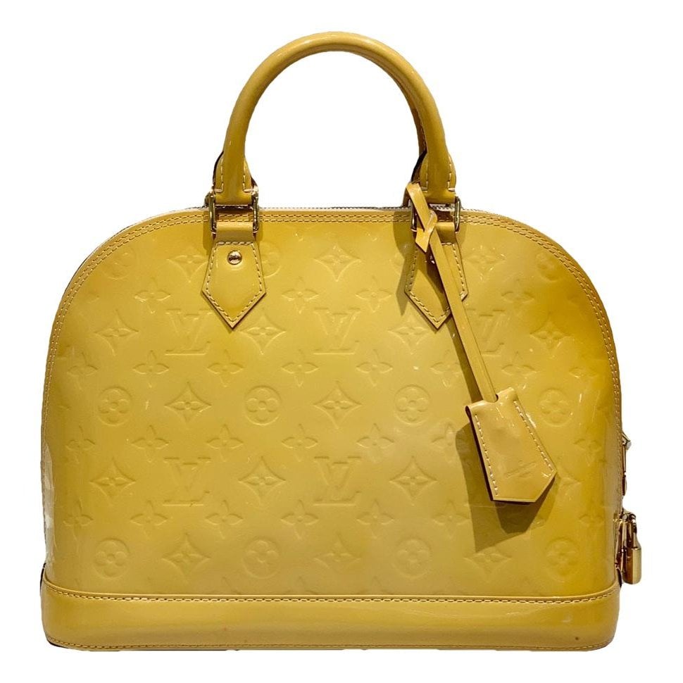 Alma leather handbag