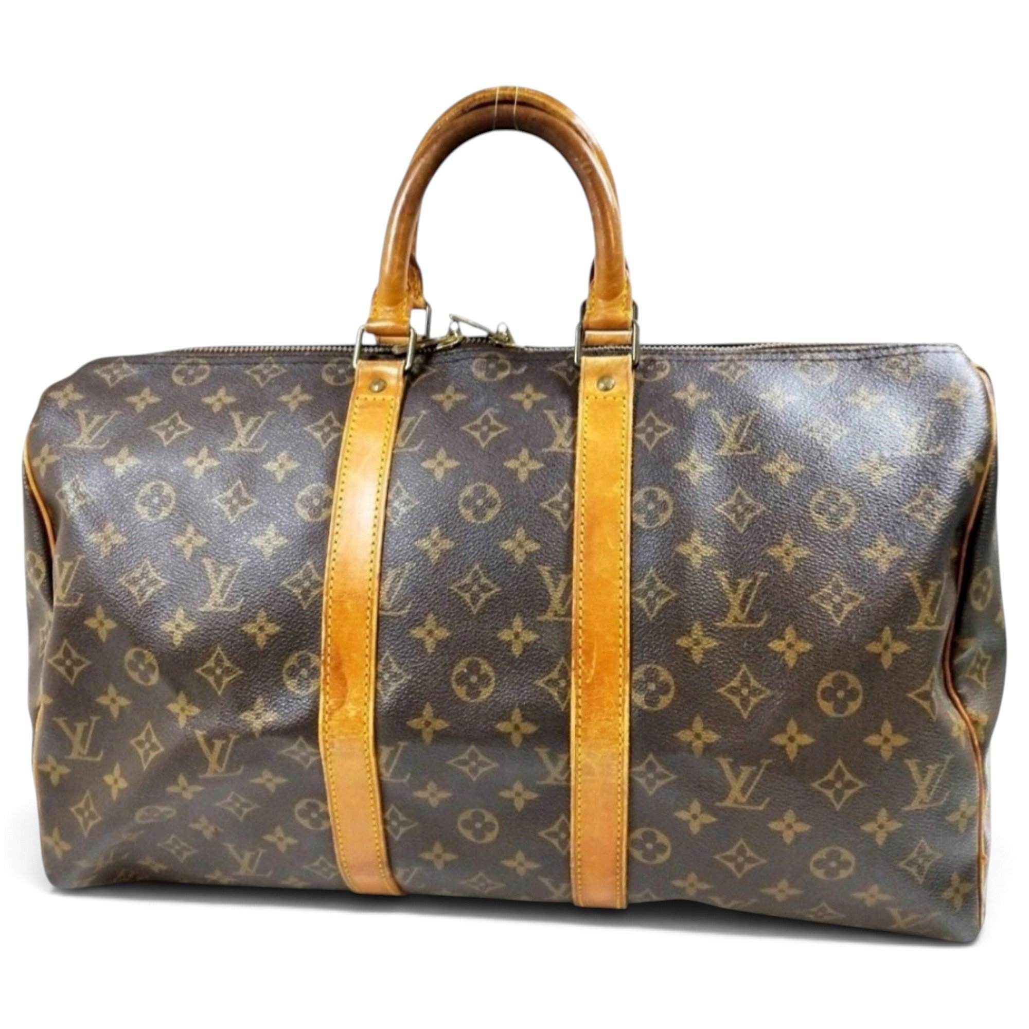 Keepall leather 48h bag