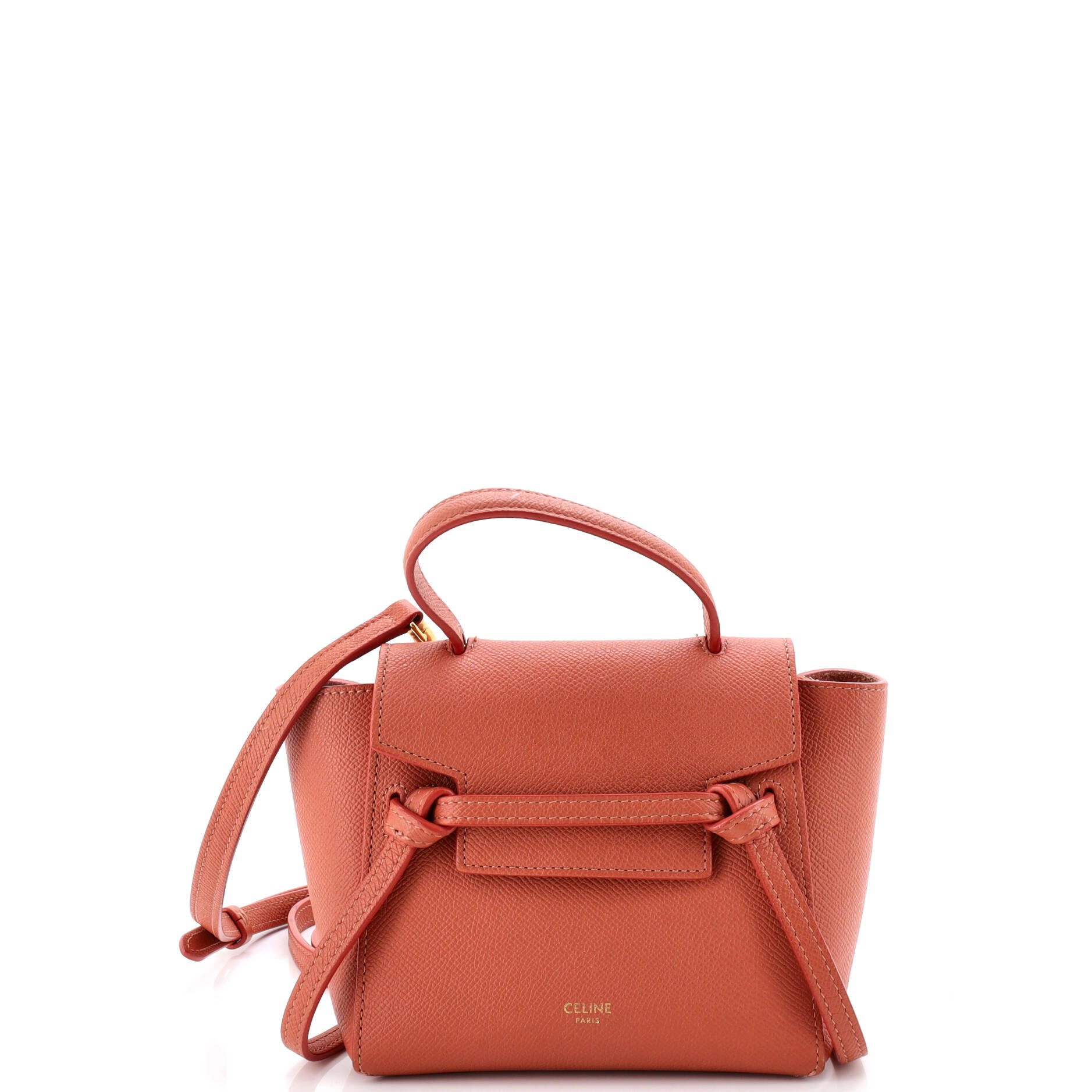 Celine Belt Bag Textured Leather Pico
