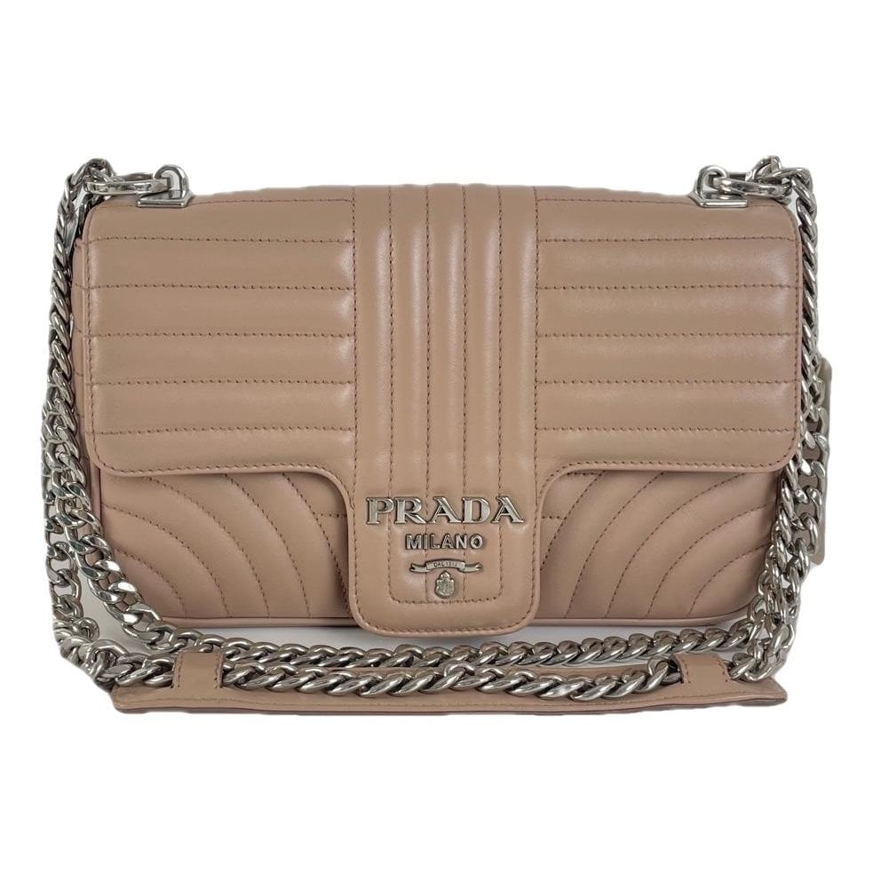 Diagramme leather handbag