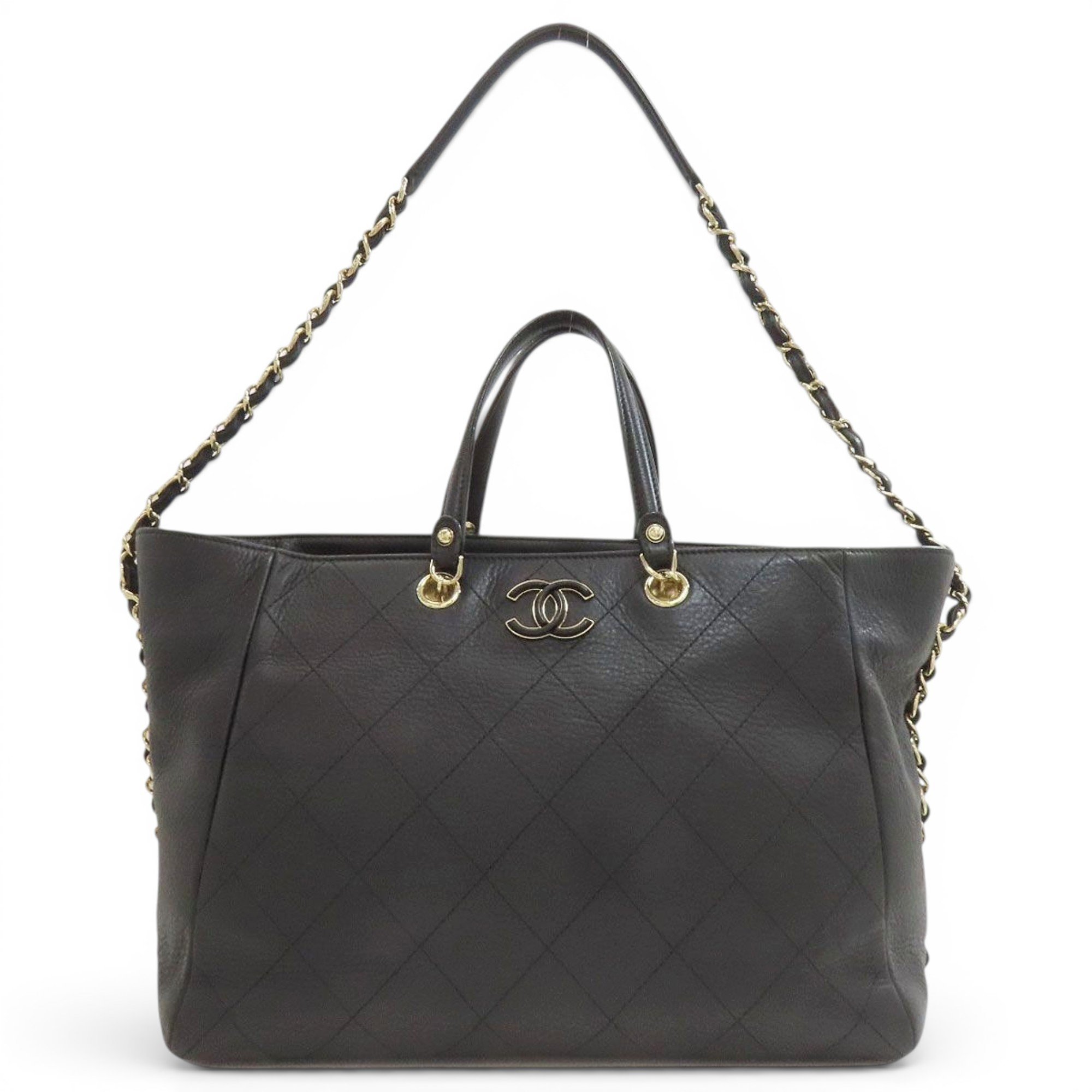 Pony-style calfskin tote