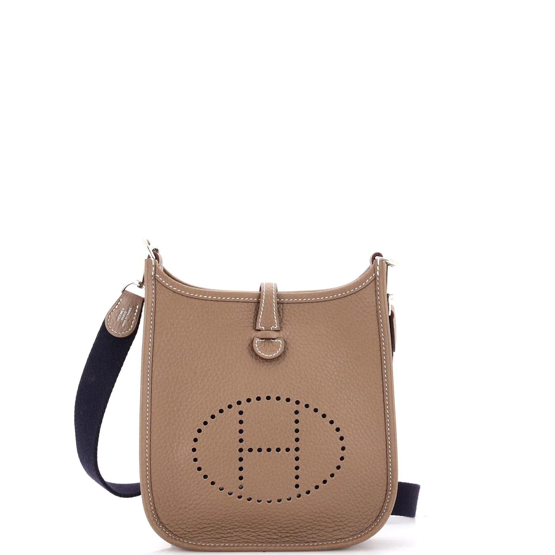 Mini Evelyne leather crossbody bag