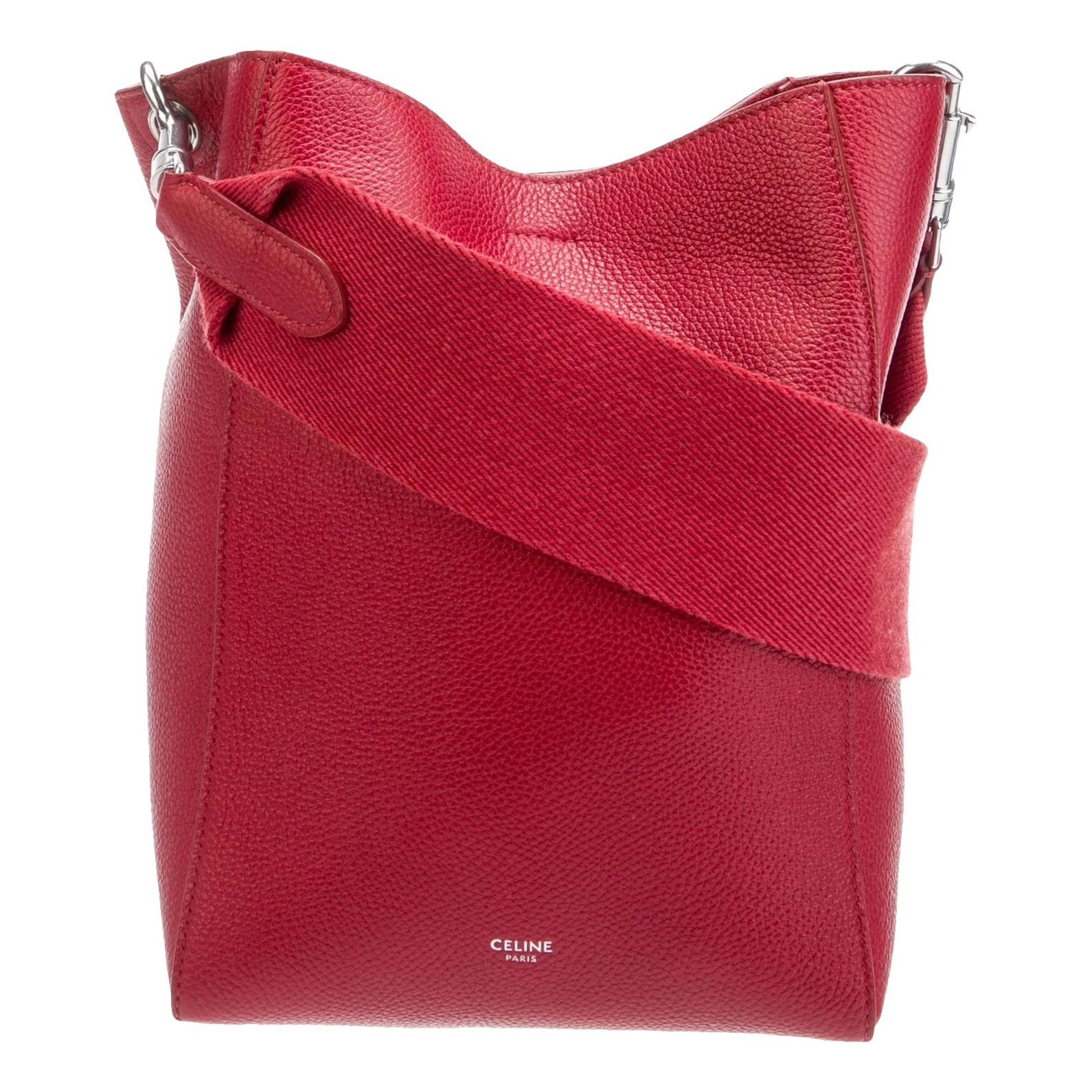 SAC SEAU leather handbag