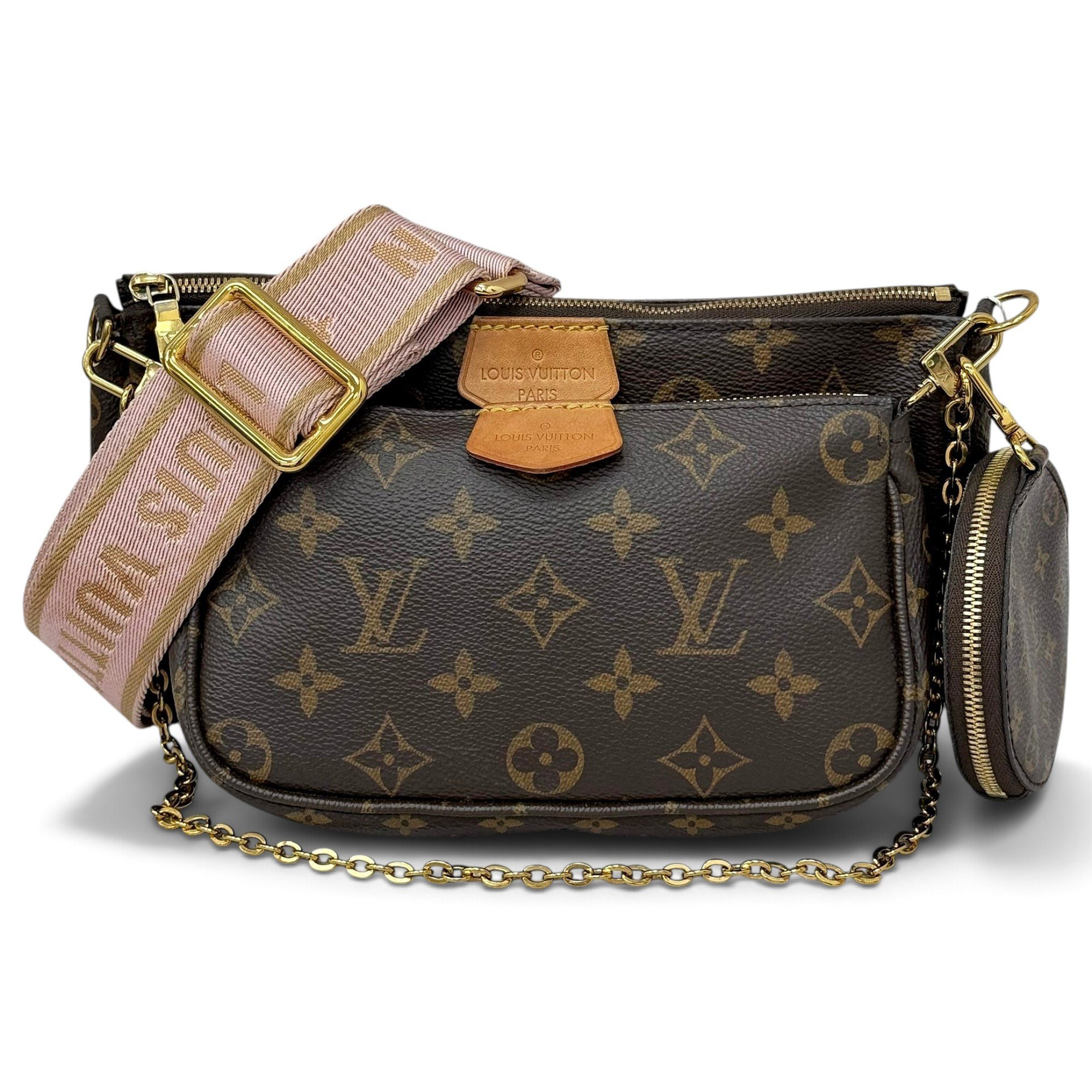 Multi Pochette Accessoires leather handbag