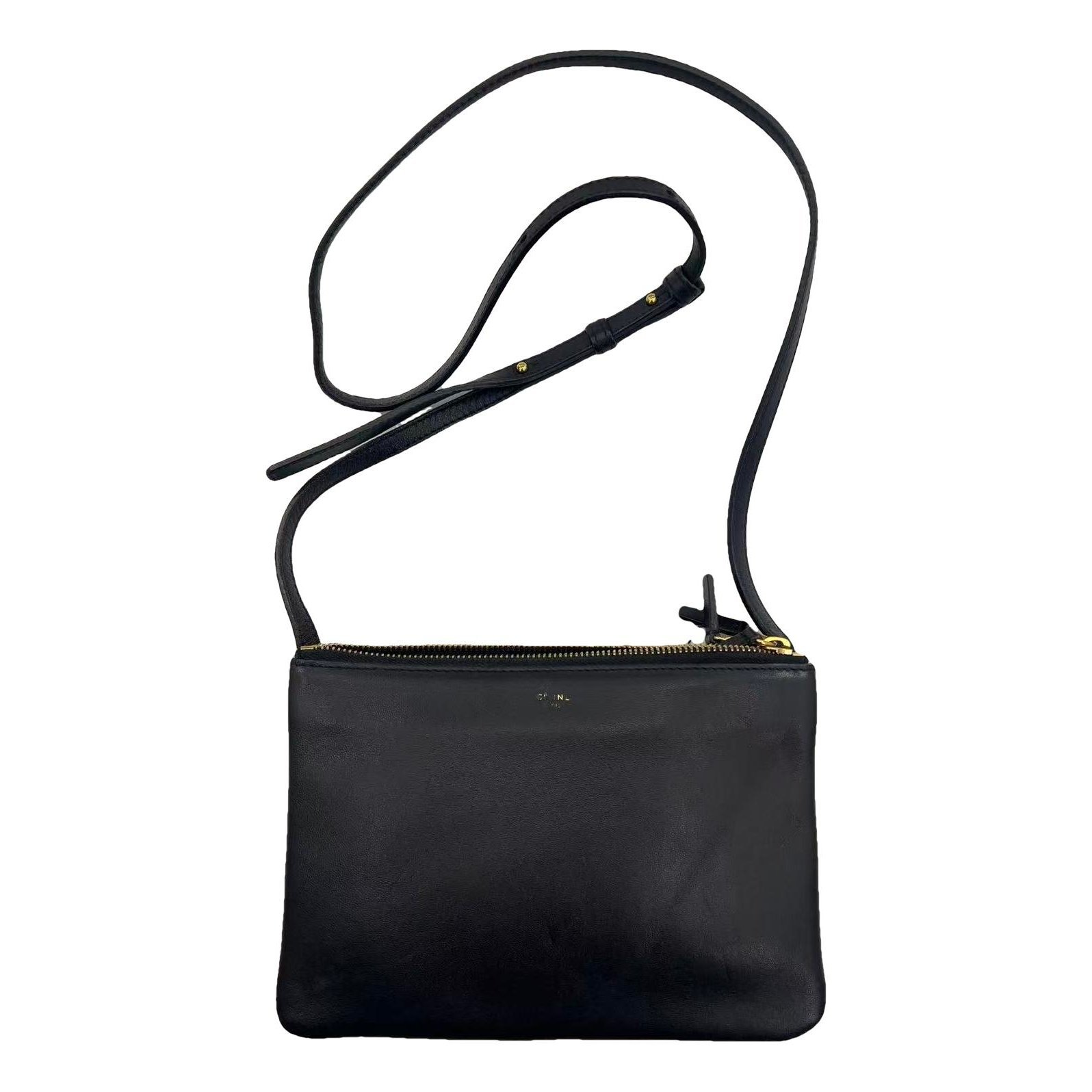Trio leather handbag