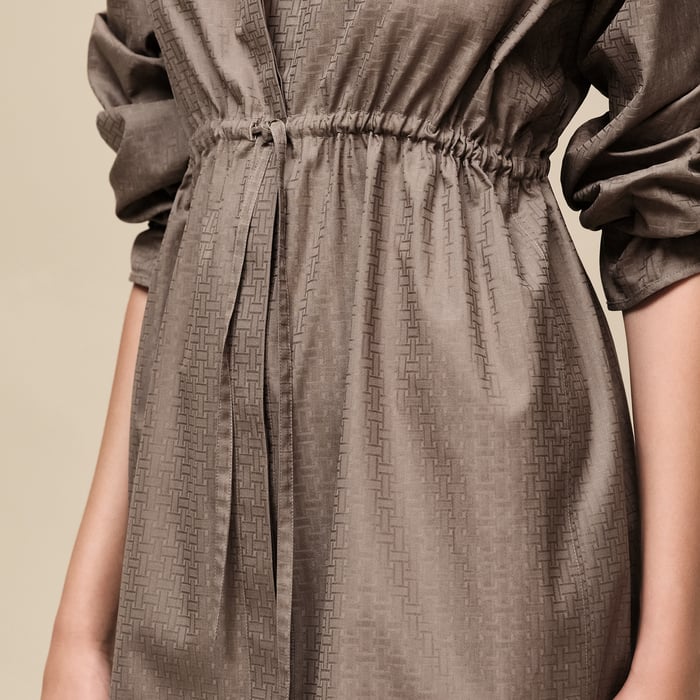 "Mosaique" Shirt Dress
