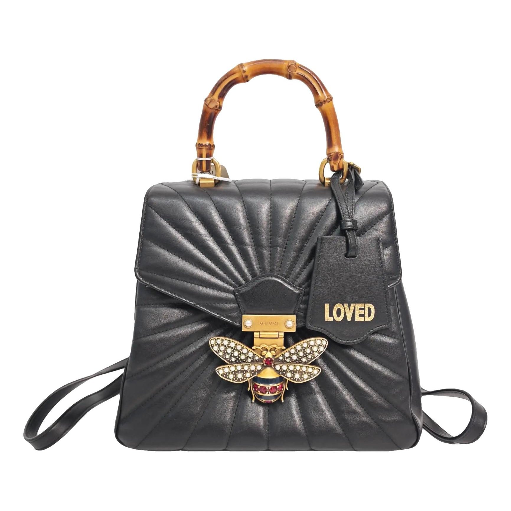 Queen Margaret leather backpack