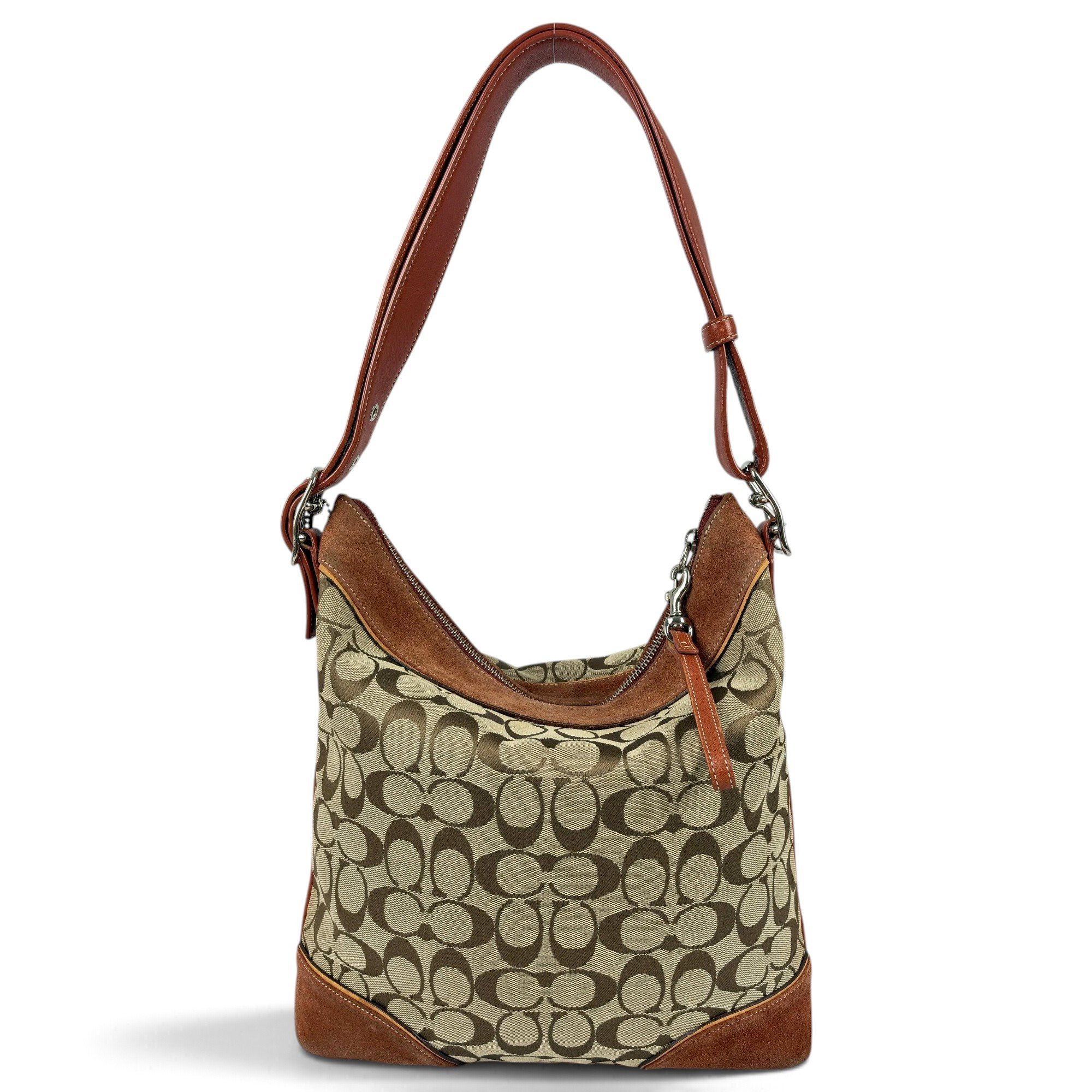 Signature Sufflette cloth handbag