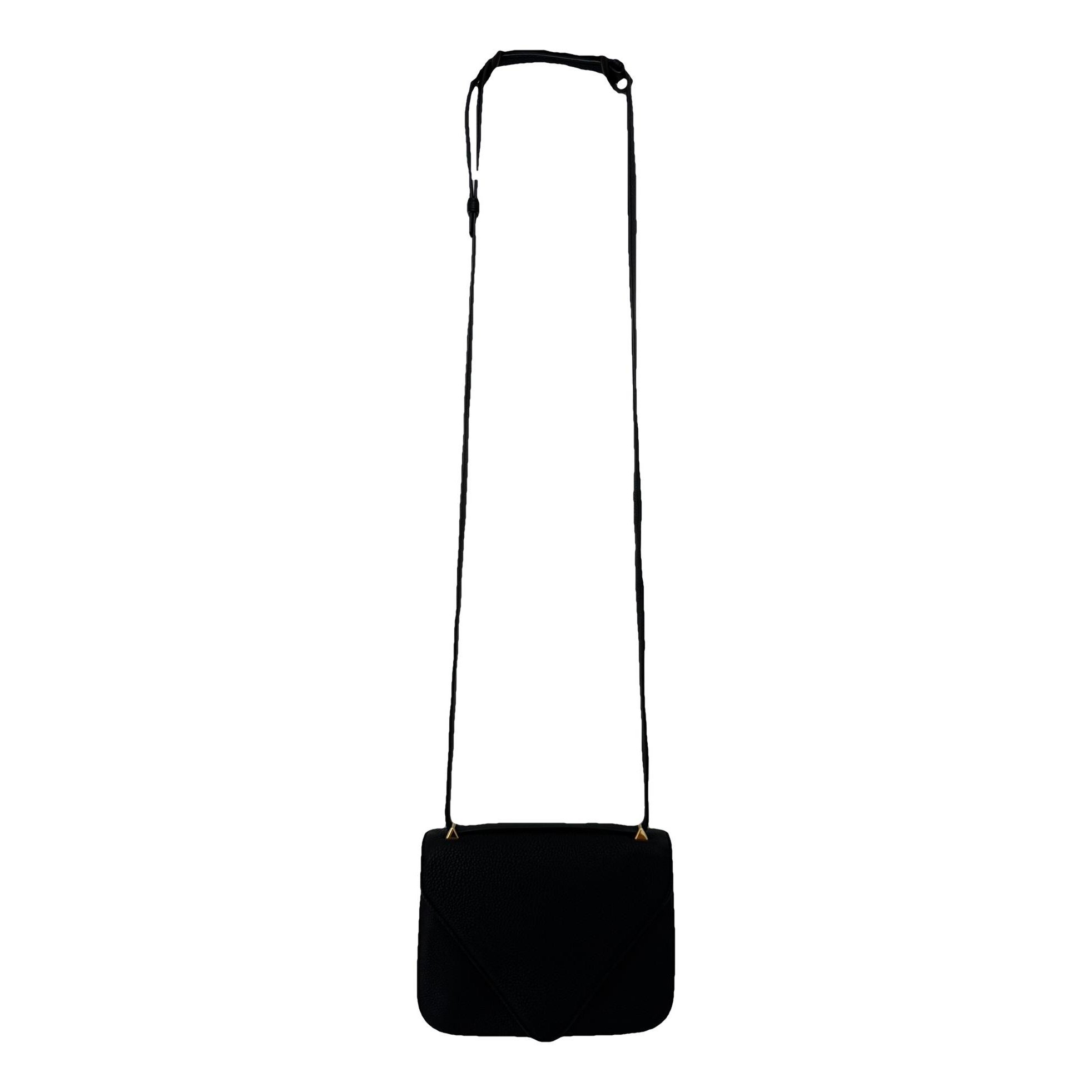 Mount leather crossbody bag