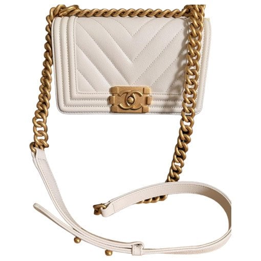 Boy leather crossbody bag