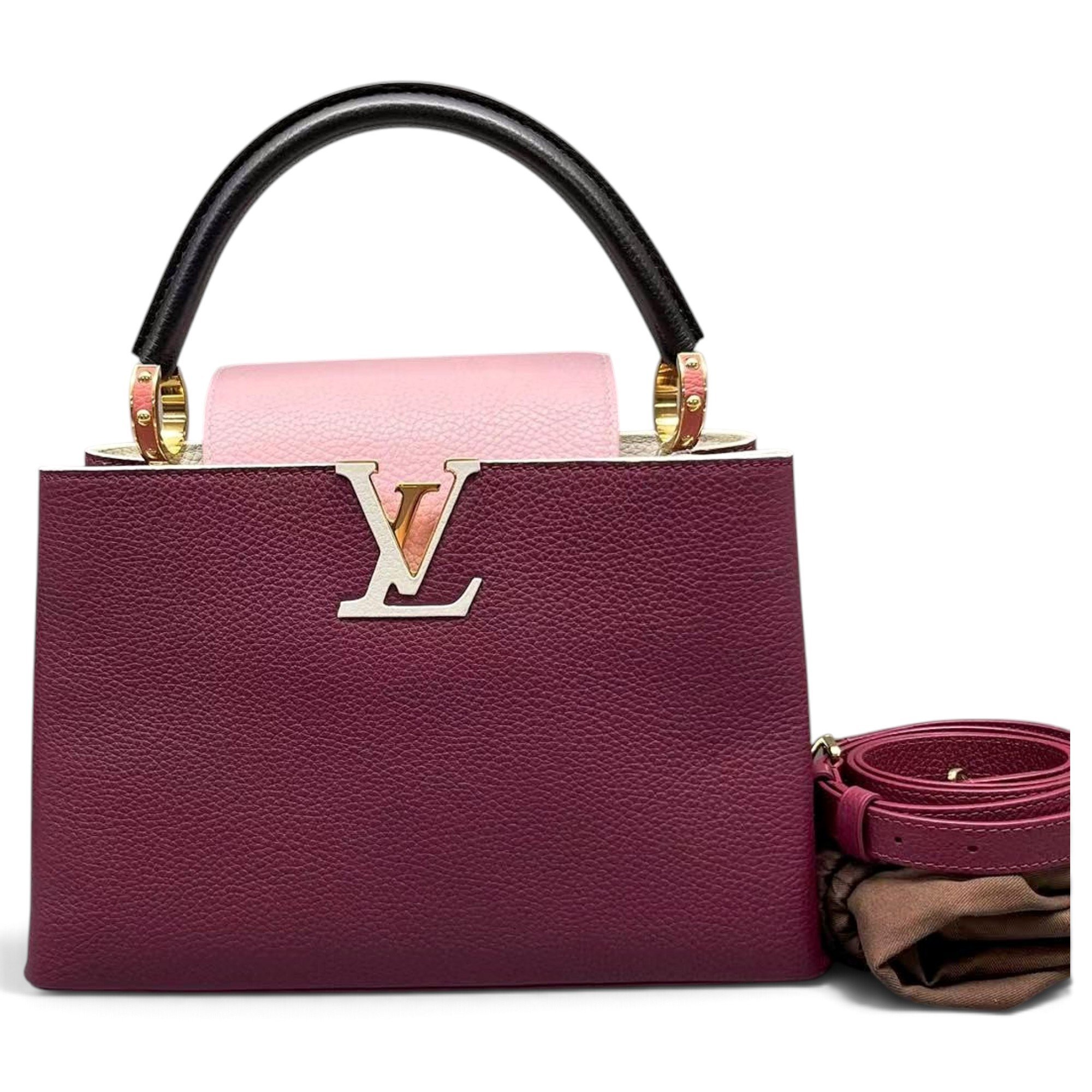 Capucines leather handbag