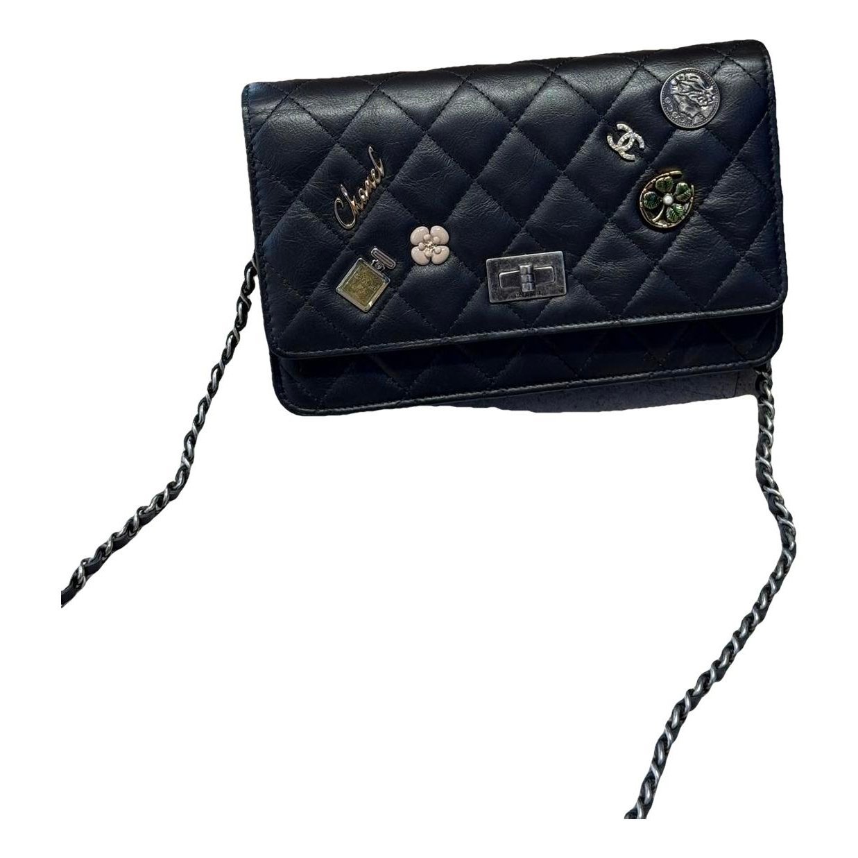 Wallet On Chain 2.55 leather crossbody bag