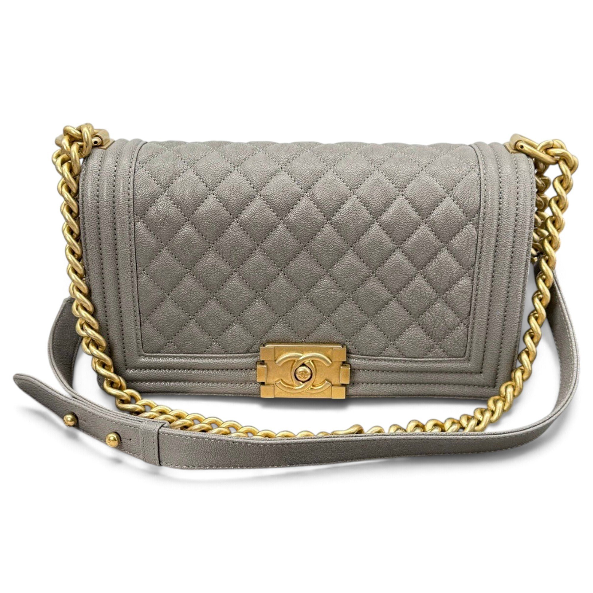 Boy leather crossbody bag