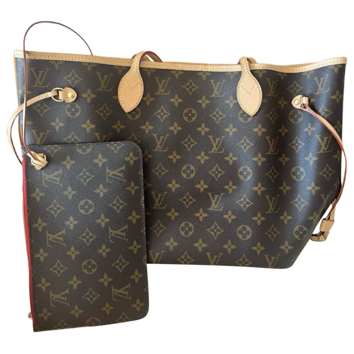 Neverfull leather tote