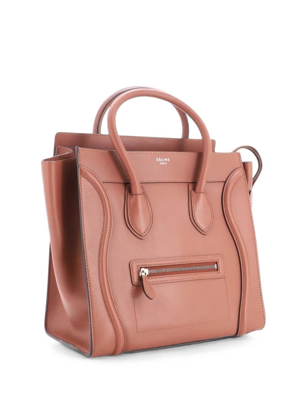 Luggage Bag Smooth Leather Mini tote bag
