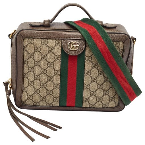 Ophidia leather satchel