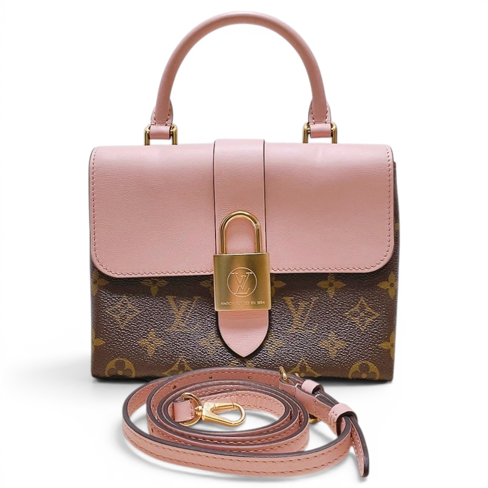 Louis Vuitton Locky BB leather handbag