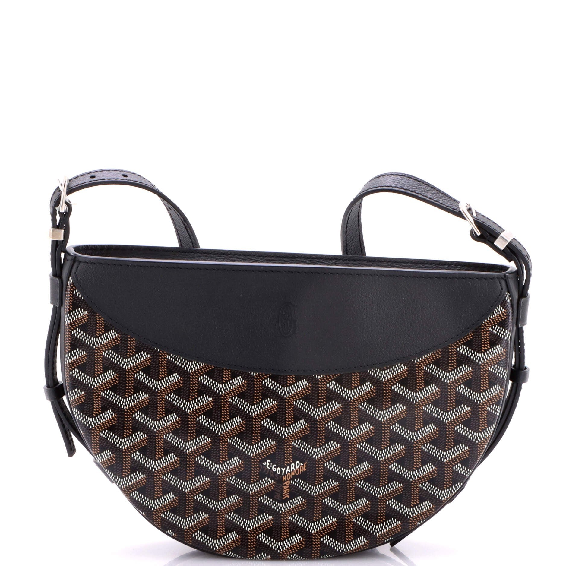 Goyard Hirondelle Shoulder Bag Coated Canvas and Leather