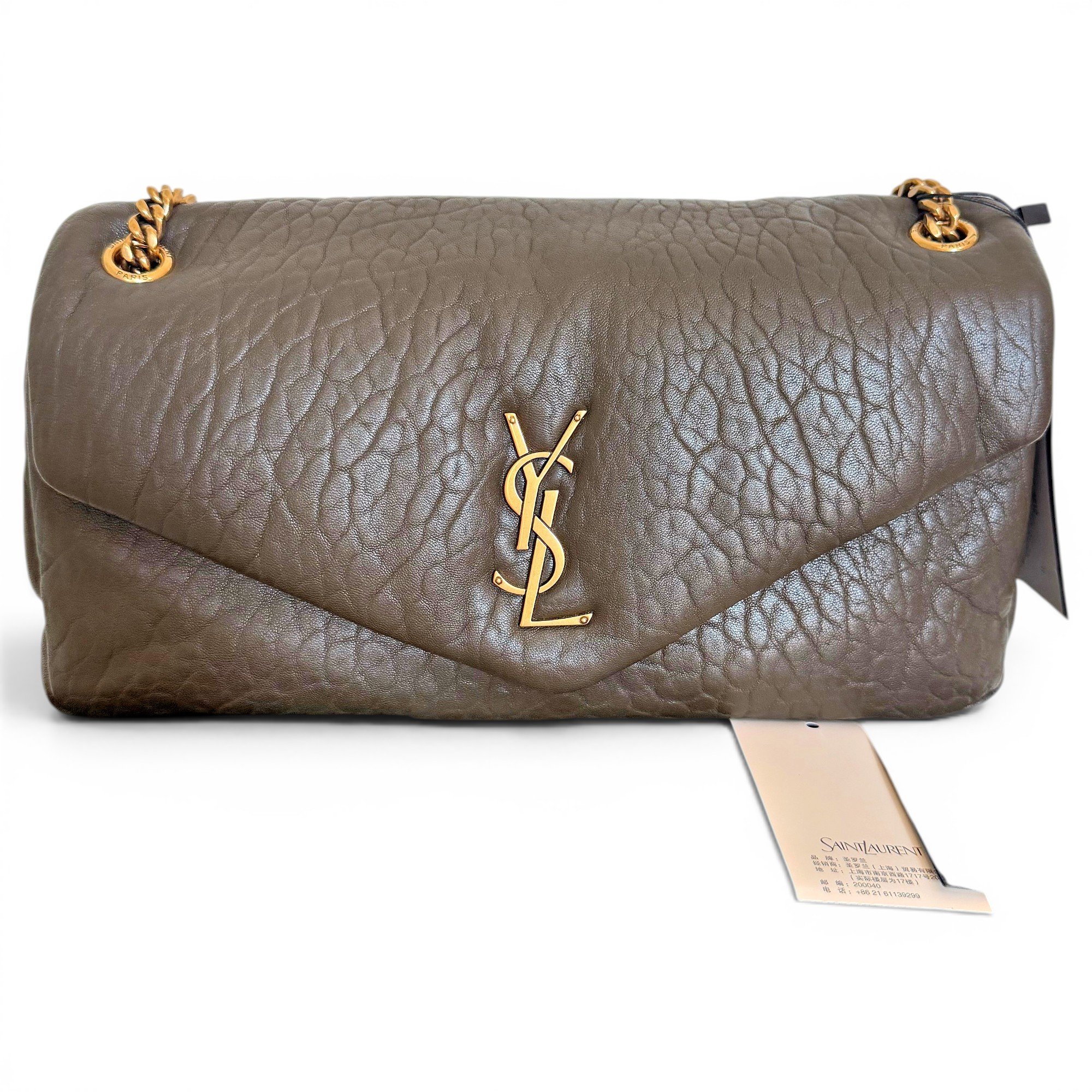 Calypso leather handbag