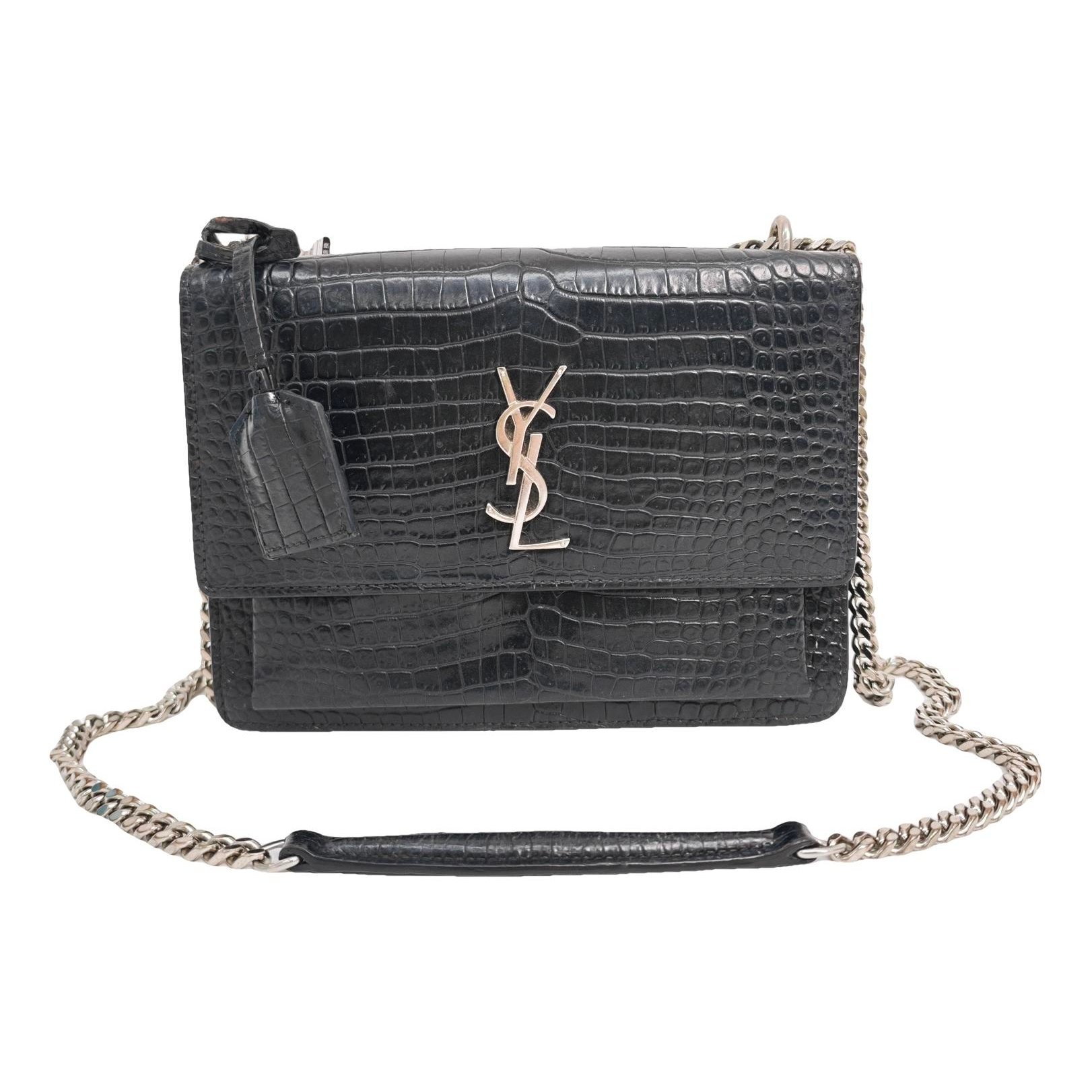 Sunset leather crossbody bag